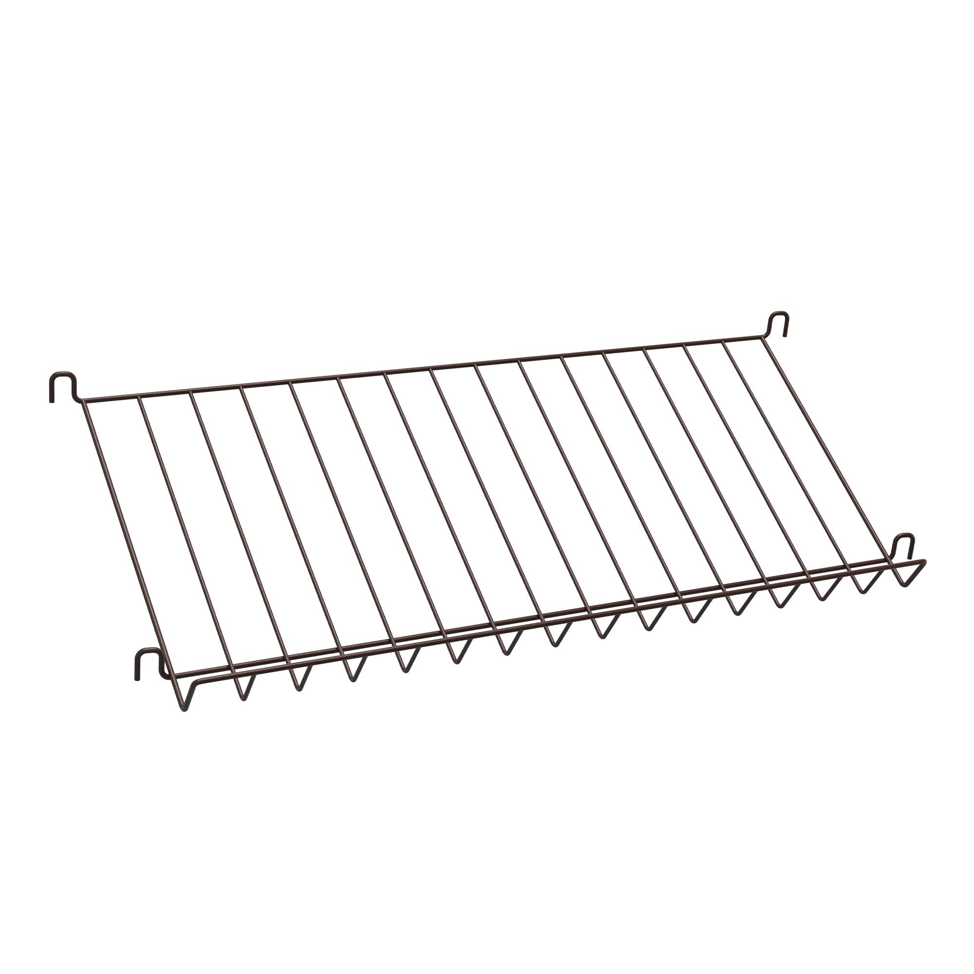 string - tidskriftshylla tråd mörkbrun - hyllor & hyllsystem - nils strinning - brun - metall