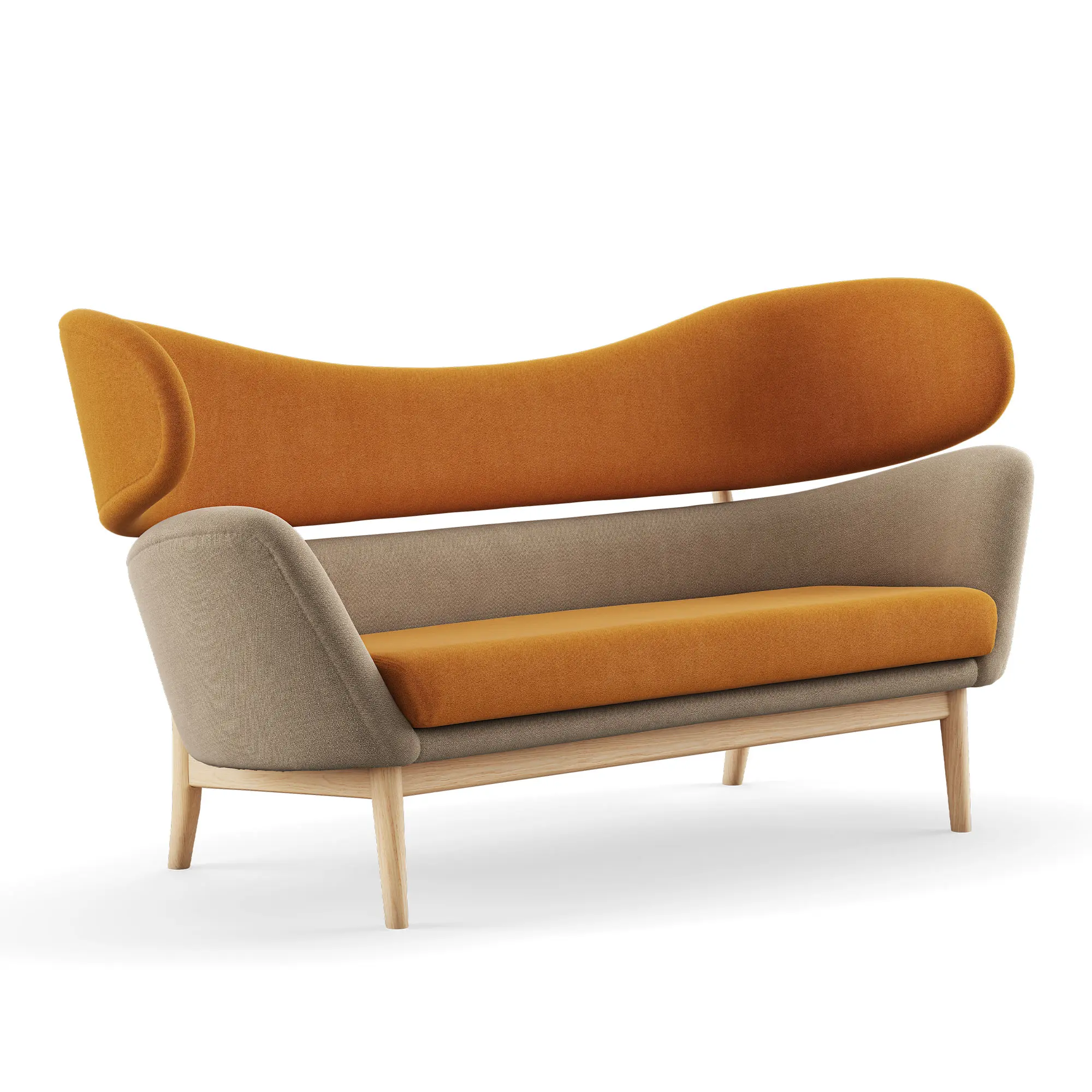 Baker soffa Clear oiled oak