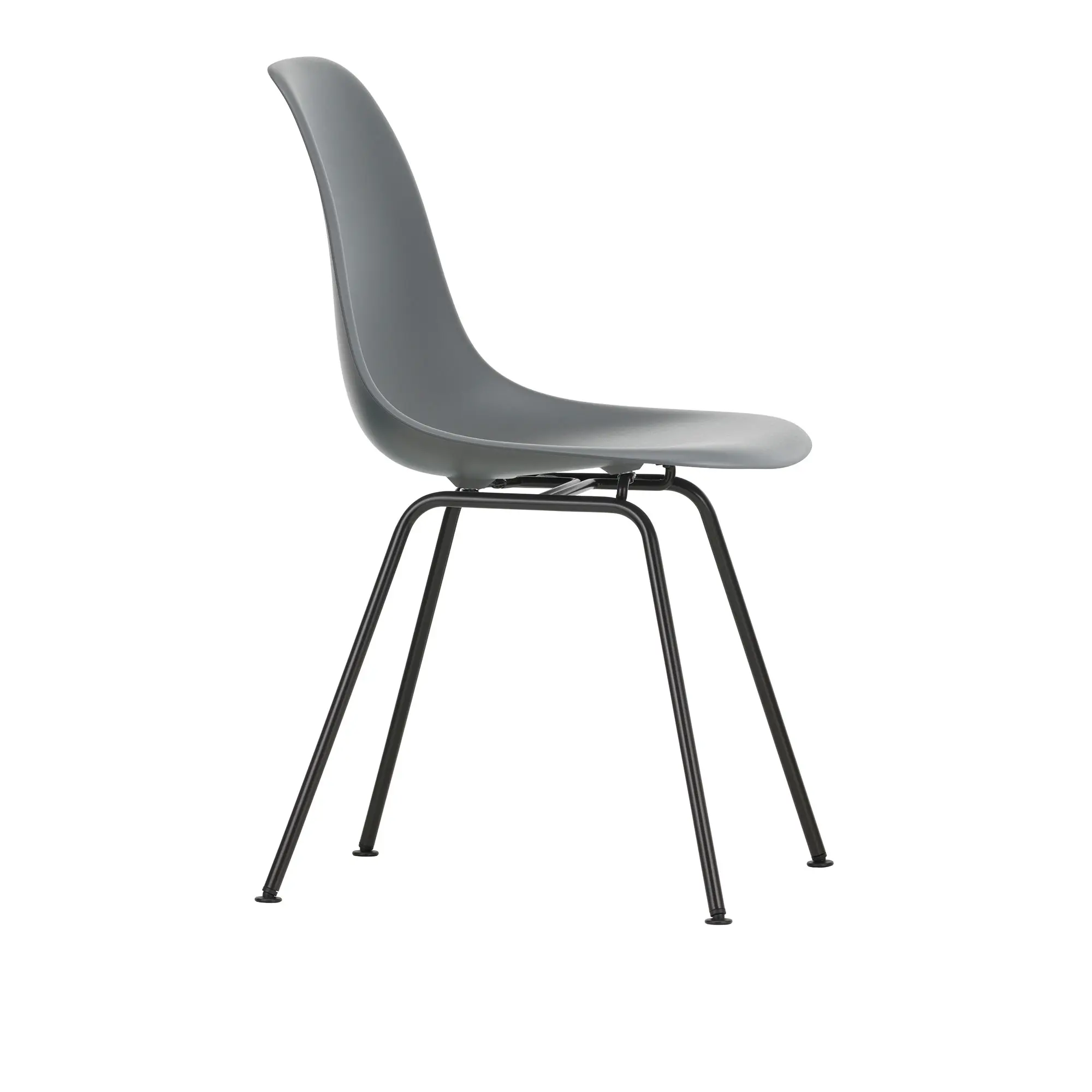 Eames RE Plastic Chair DSX stol Basic Dark