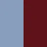 Blue / Marron Red