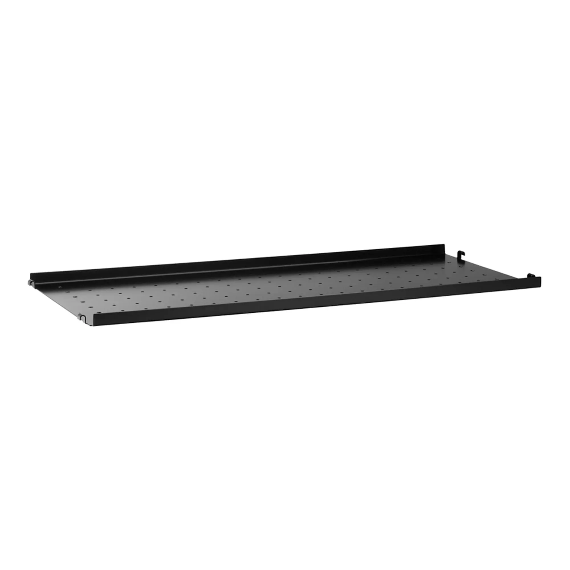 metallhylleplate 78x30cm låg kant
