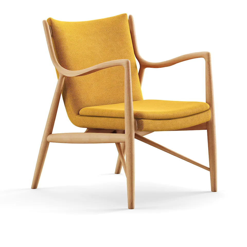 45 fåtölj Dark oiled oak