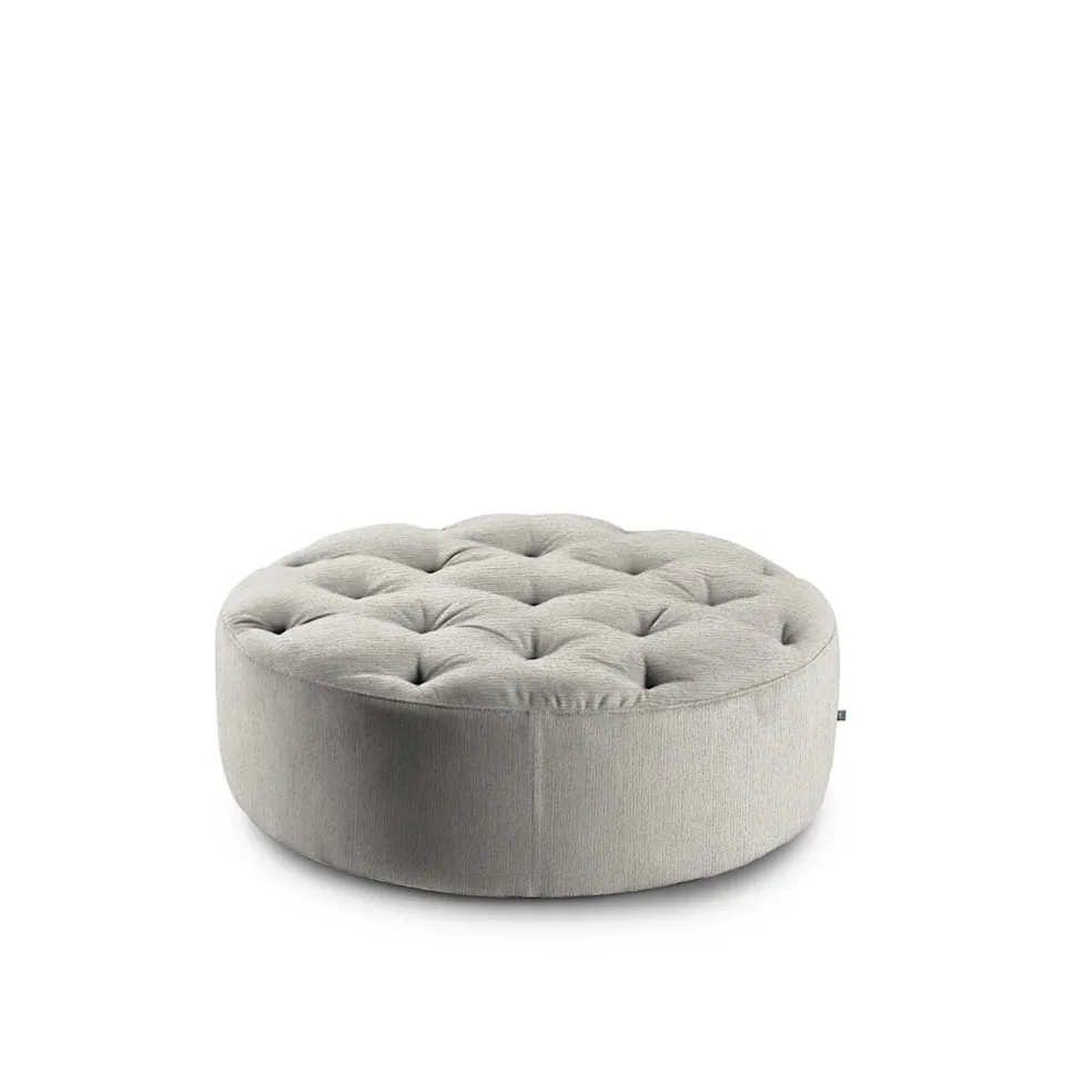 Wheel sittpuff flera knappar Ø 80 cm