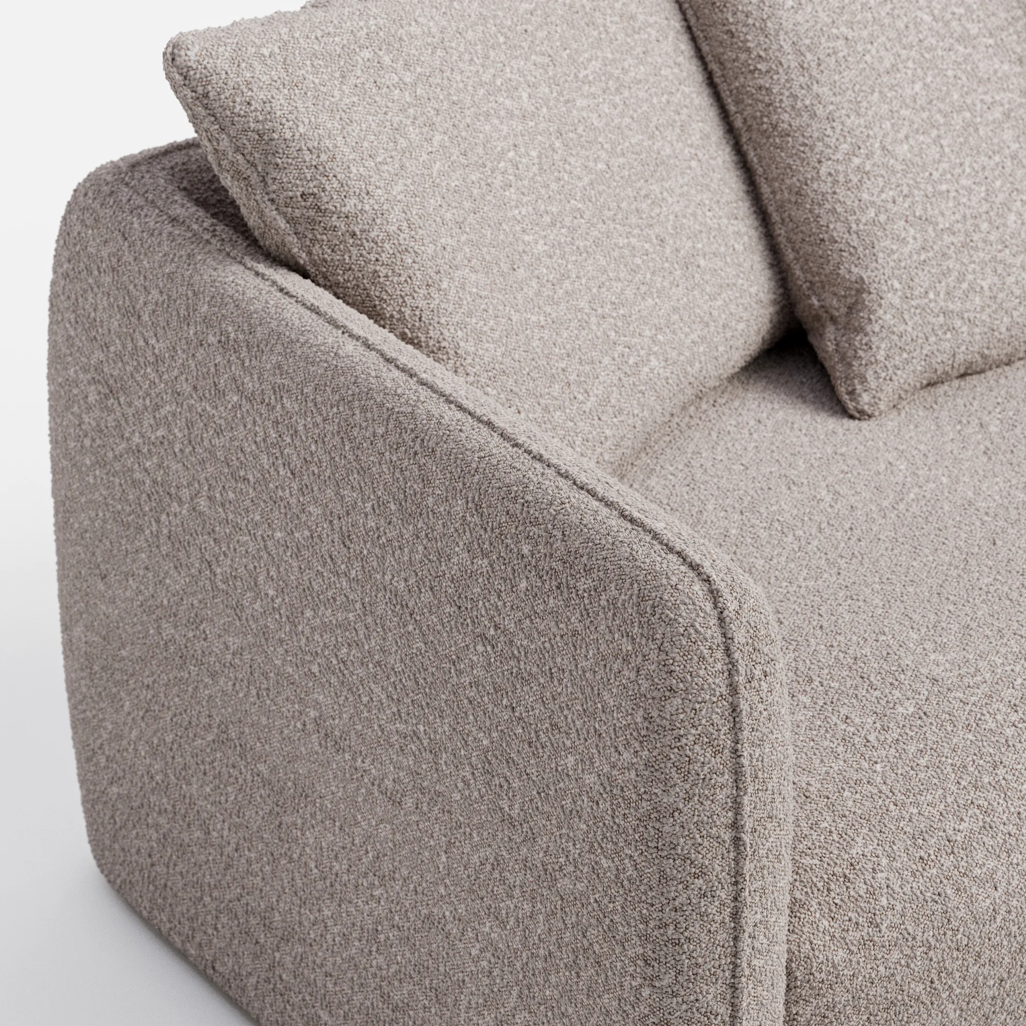 Pavarotti 3-Seater with Ottoman