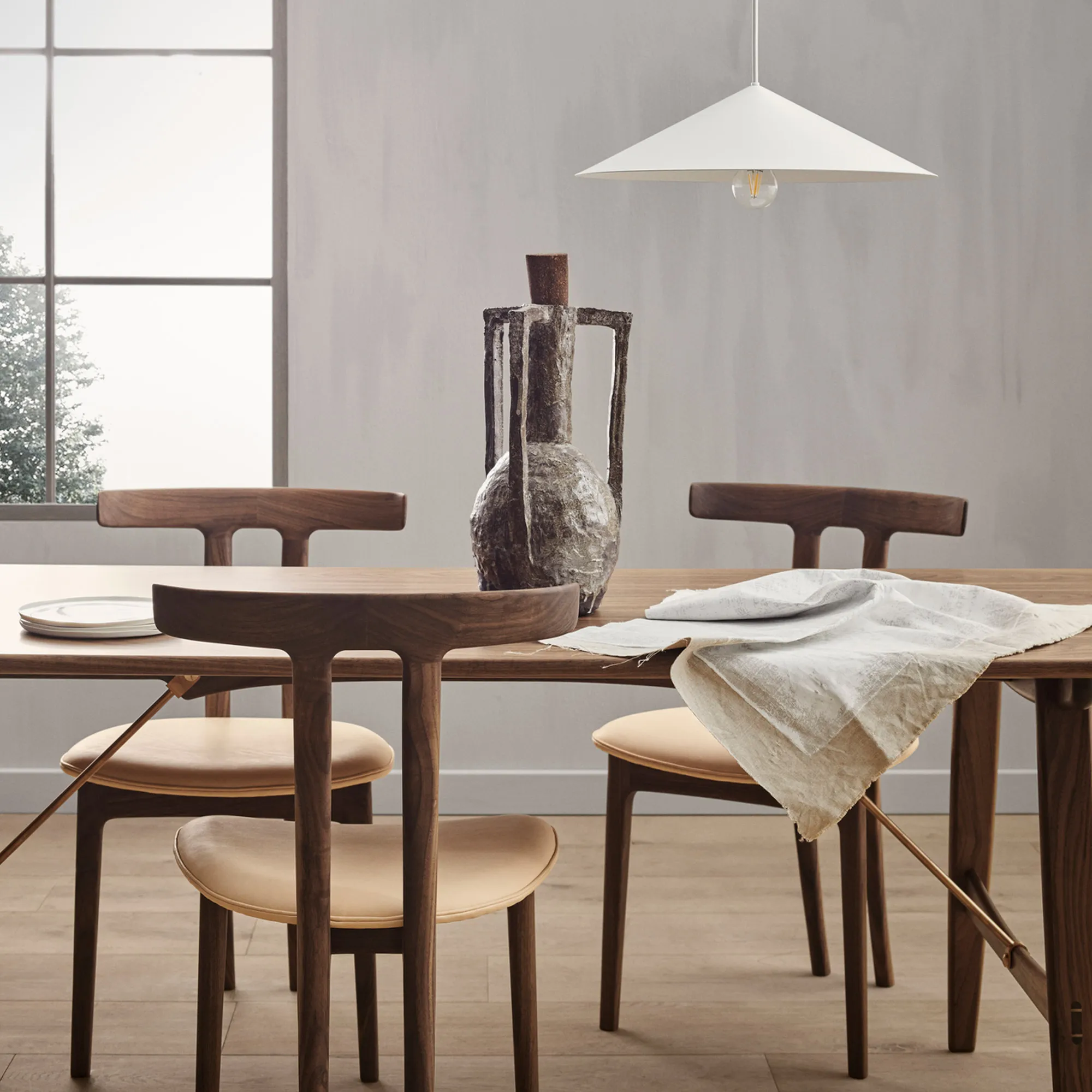 OW58 T-Chair matstol ek