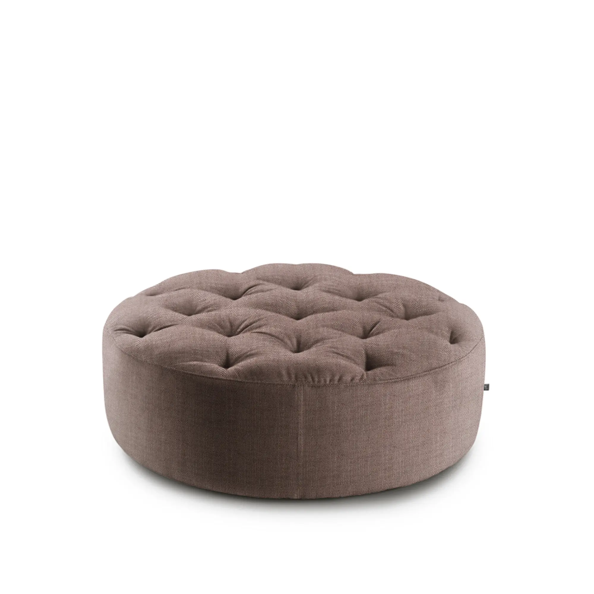 Wheel sittpuff flera knappar Ø 100 cm