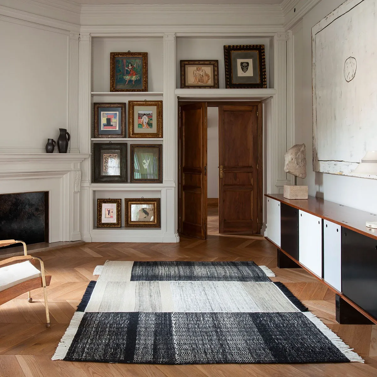 Tres Blue Rug