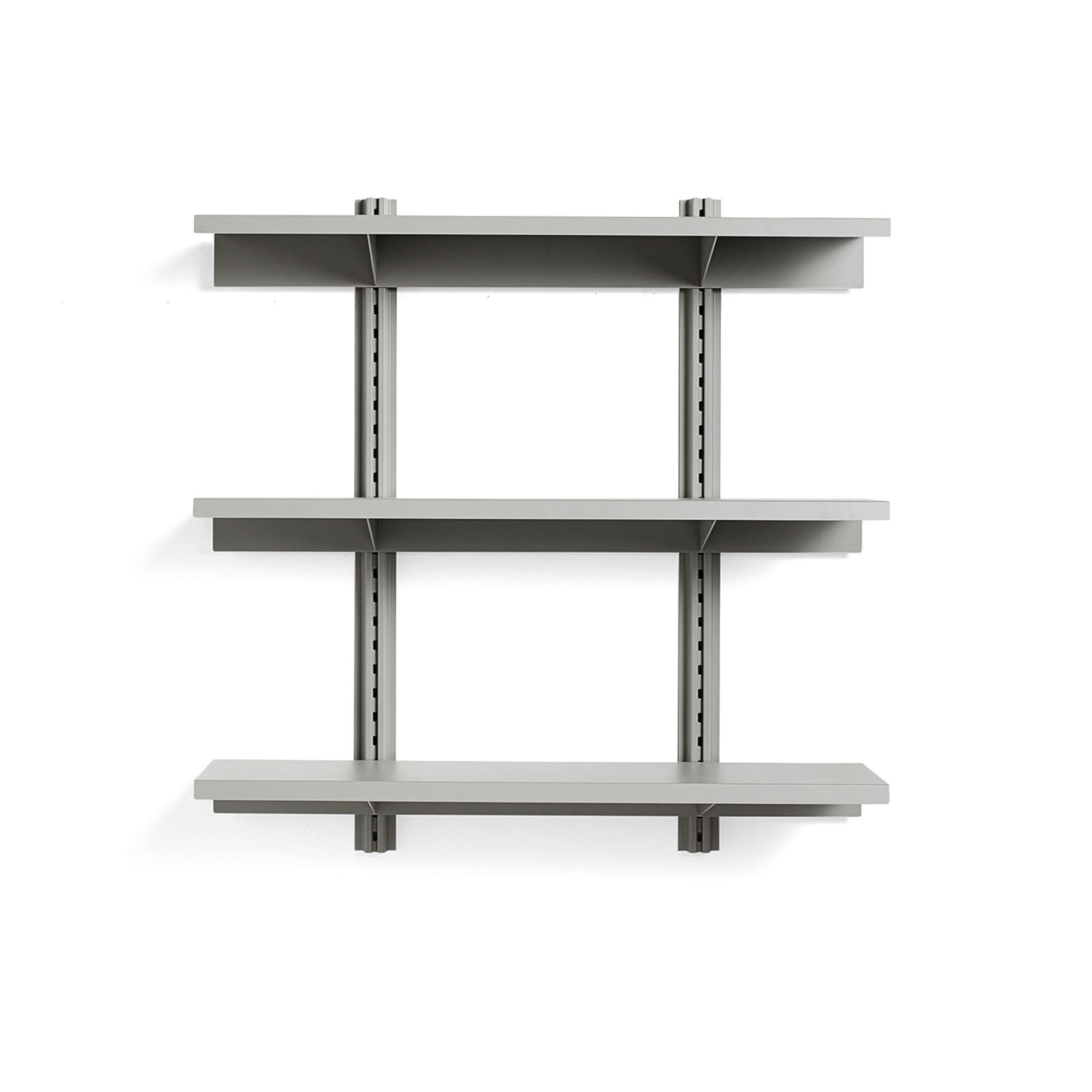 HAY - Standard Issue Shelf 120x120 cm - Vägghyllor - Silver - Metall