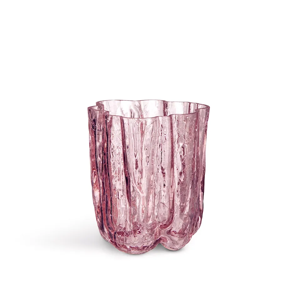 Crackle vase 12 cm