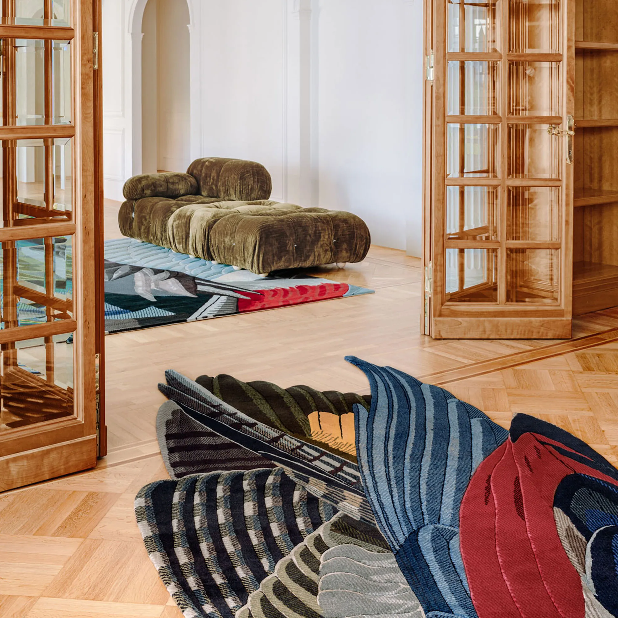 Feathers Rug - Freeform Big