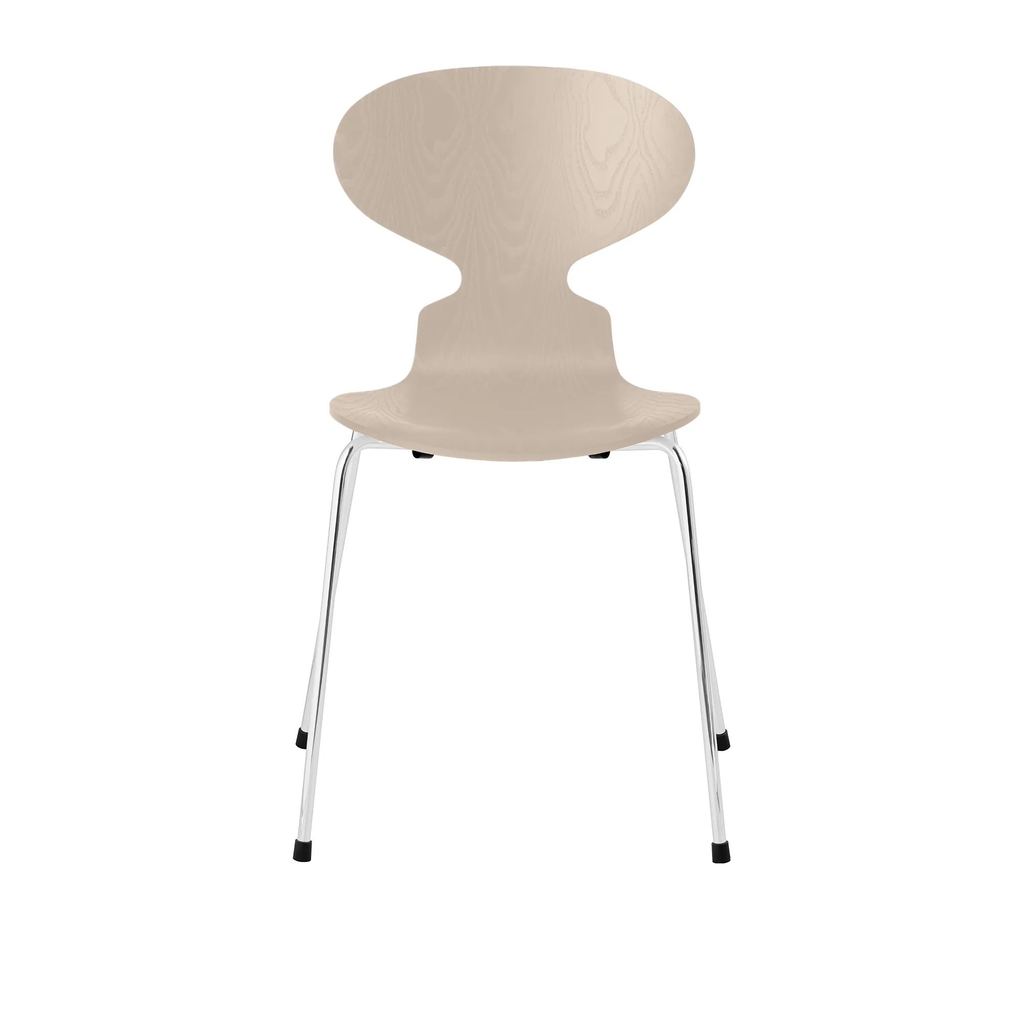3101 Myran stol Coloured Ash Veneer Chrome