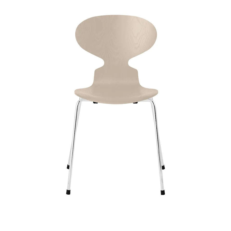 3101 Myran stol Coloured Ash Veneer Chrome