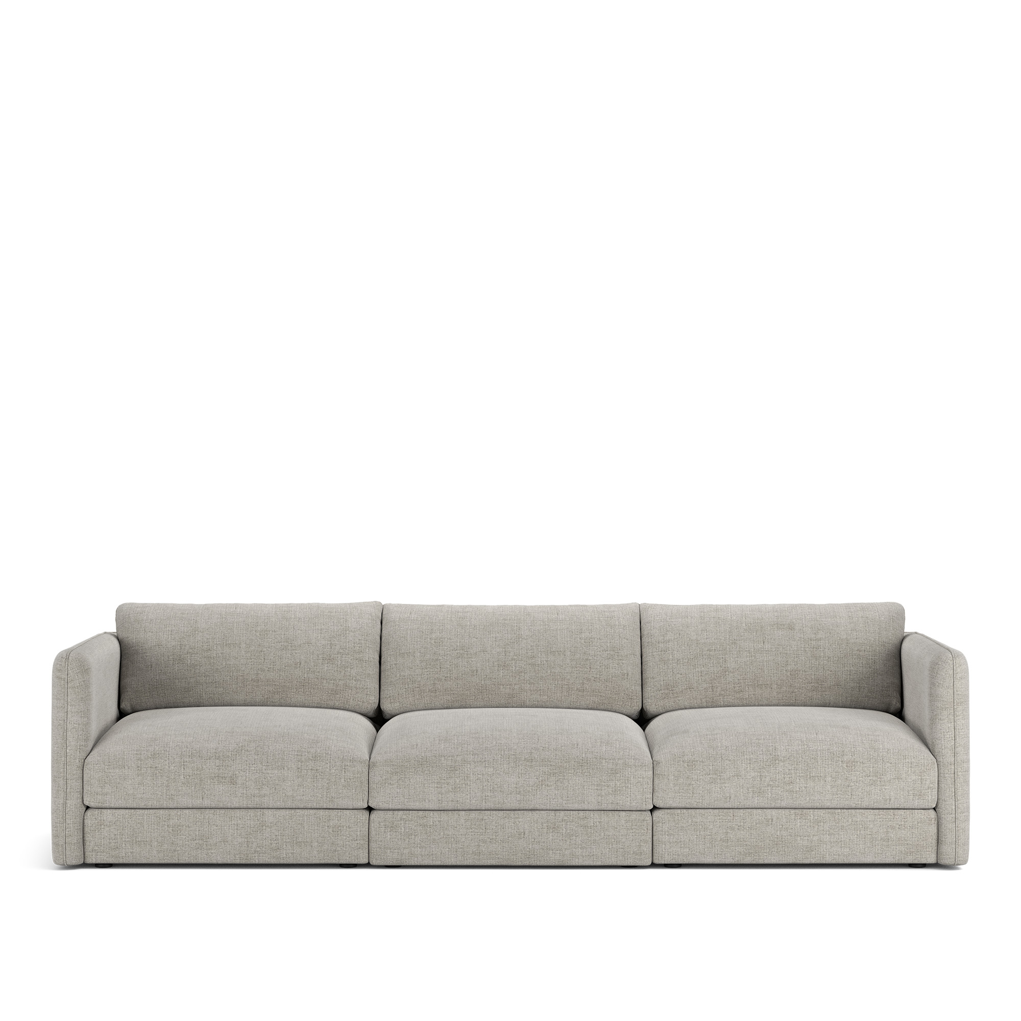 NOGA - Pavarotti 3-Seater, Fixed Cover, Cushion Variant 03, Sienna 103 - Soffor - Gr&aring;