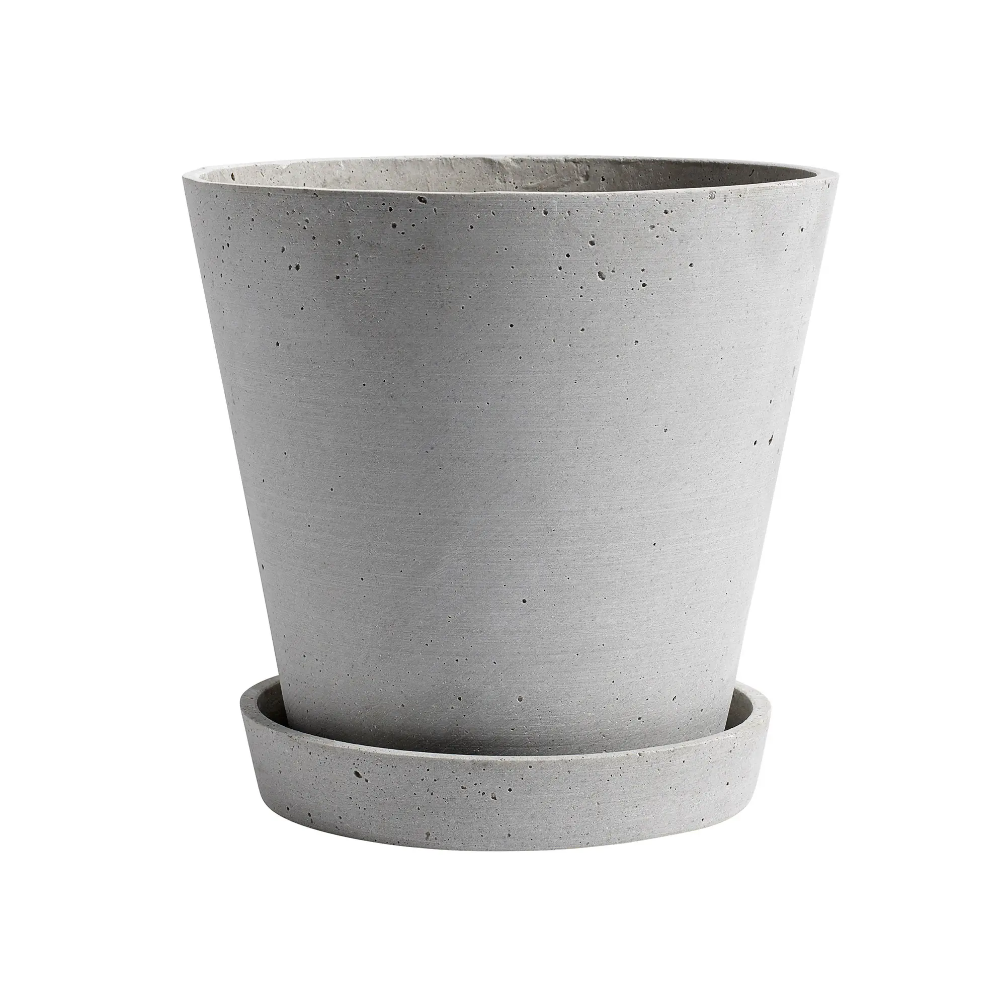 Flowerpot kruka & fat Grey