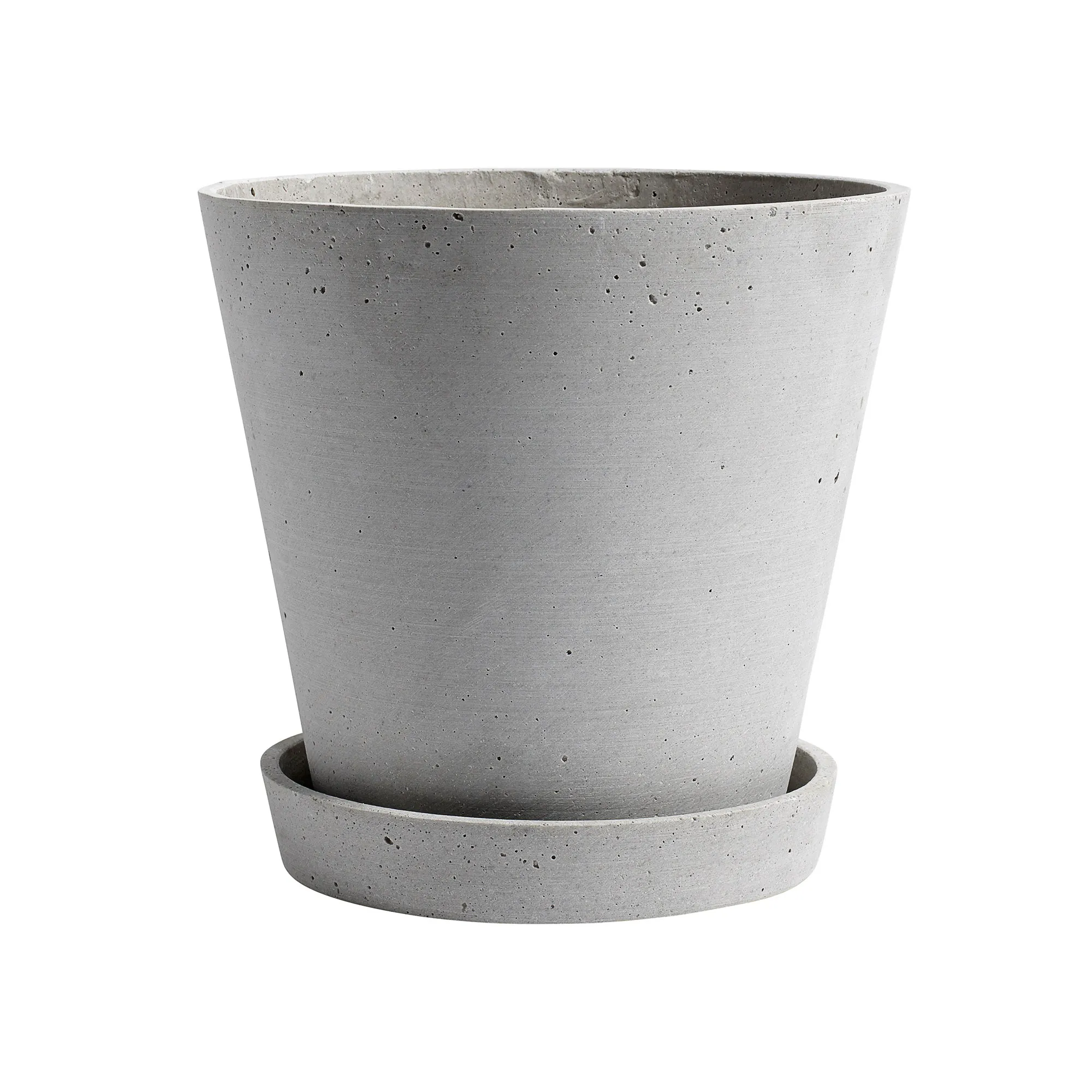 Flowerpot kruka & fat Grey
