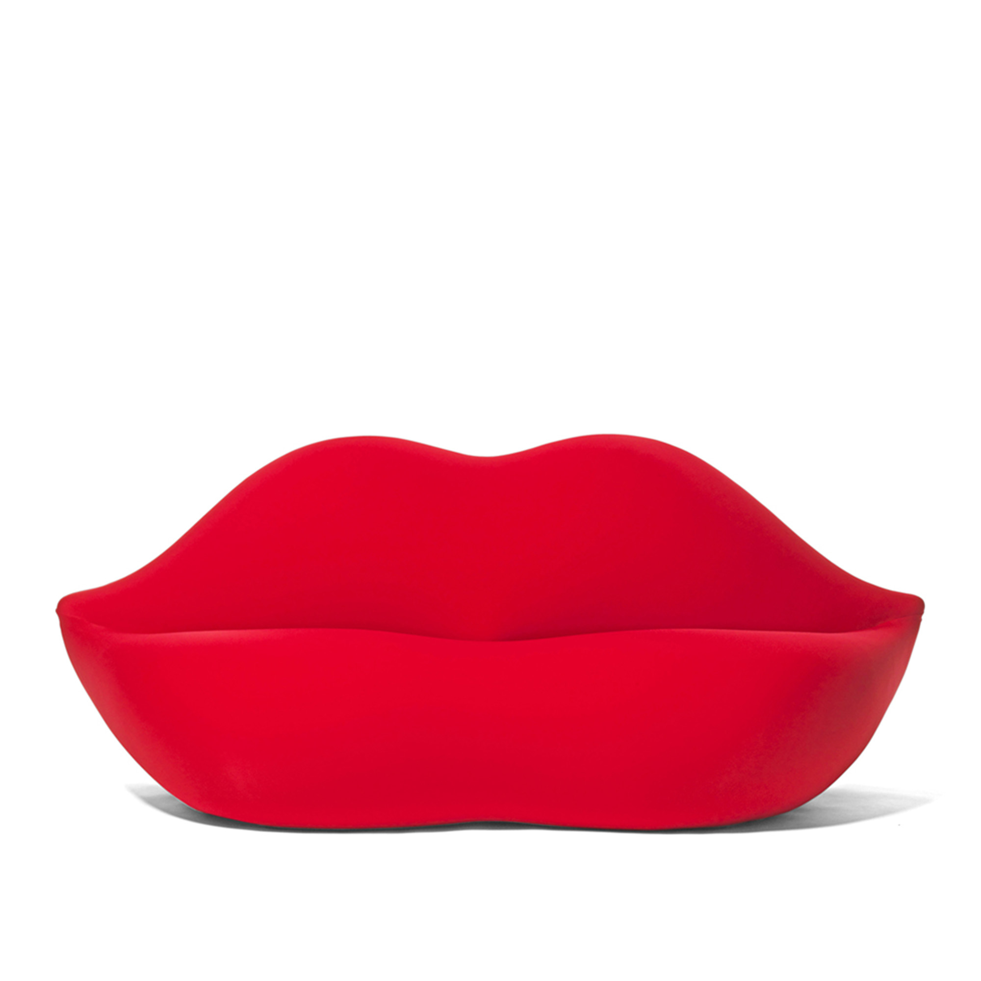 Gufram - Bocca - Soffor - Studio 65 - Röd