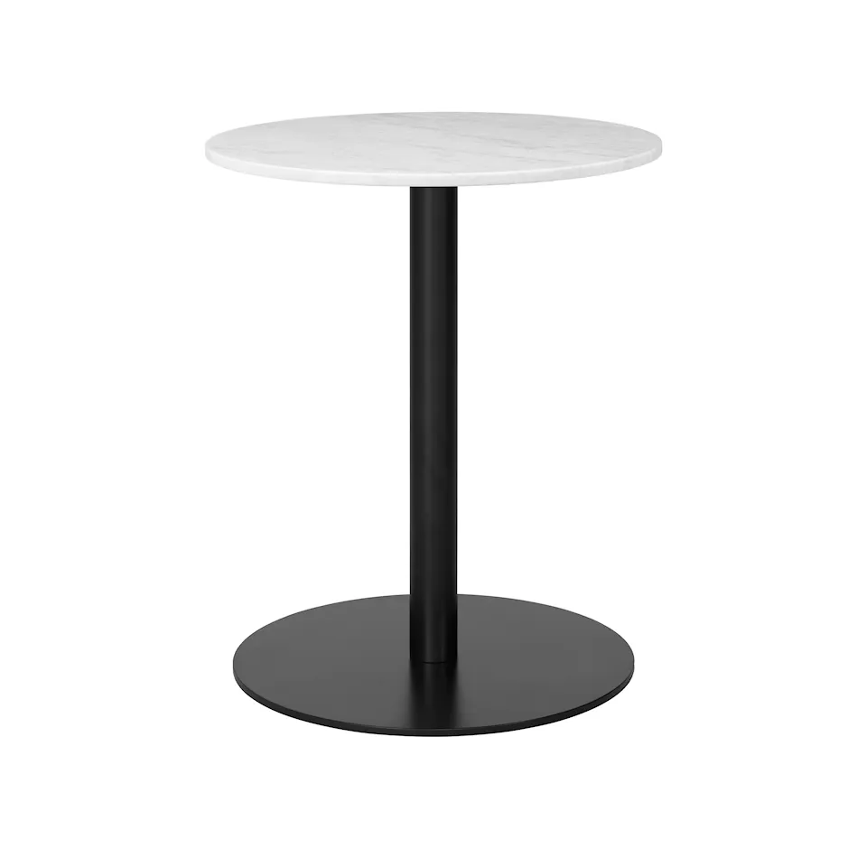 GUBI 1.0 matbord Ø60 cm svart