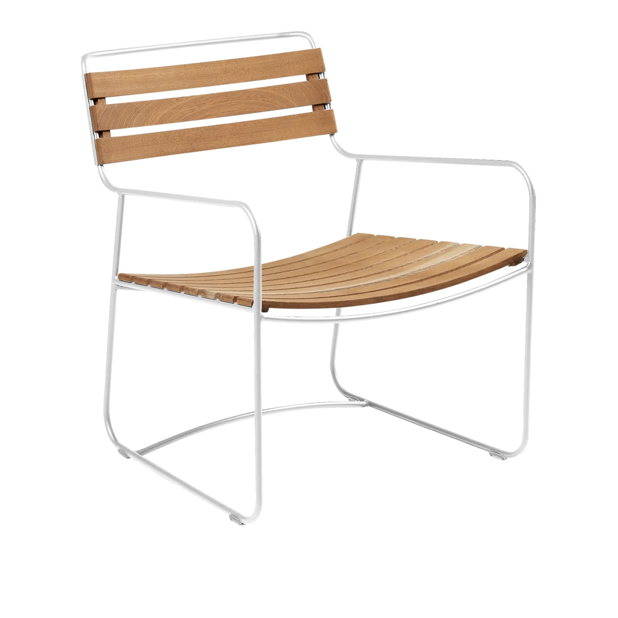 Surprising Teak Low Armchair