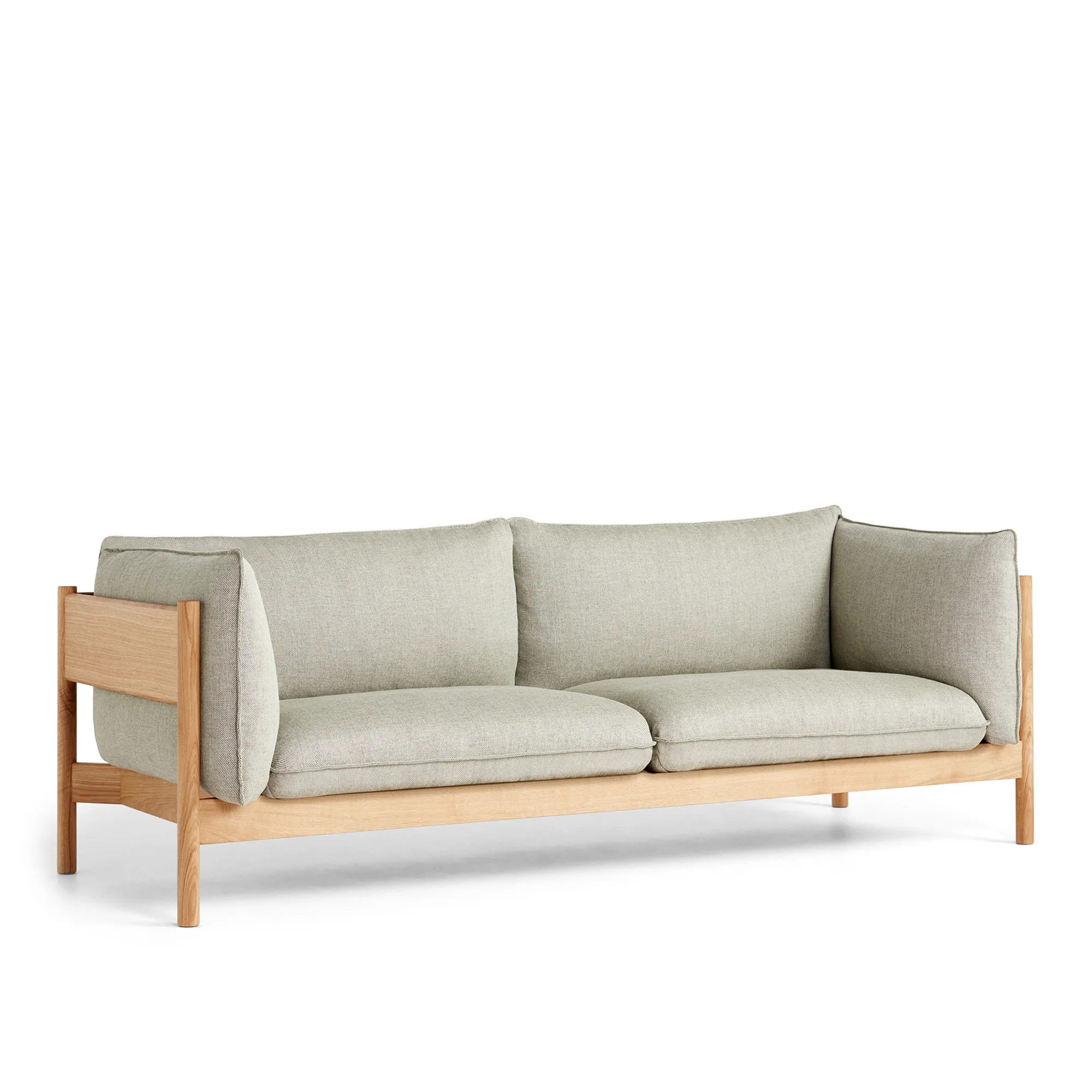 Arbour Eco 3-sitssoffa Oiled Waxed Oak