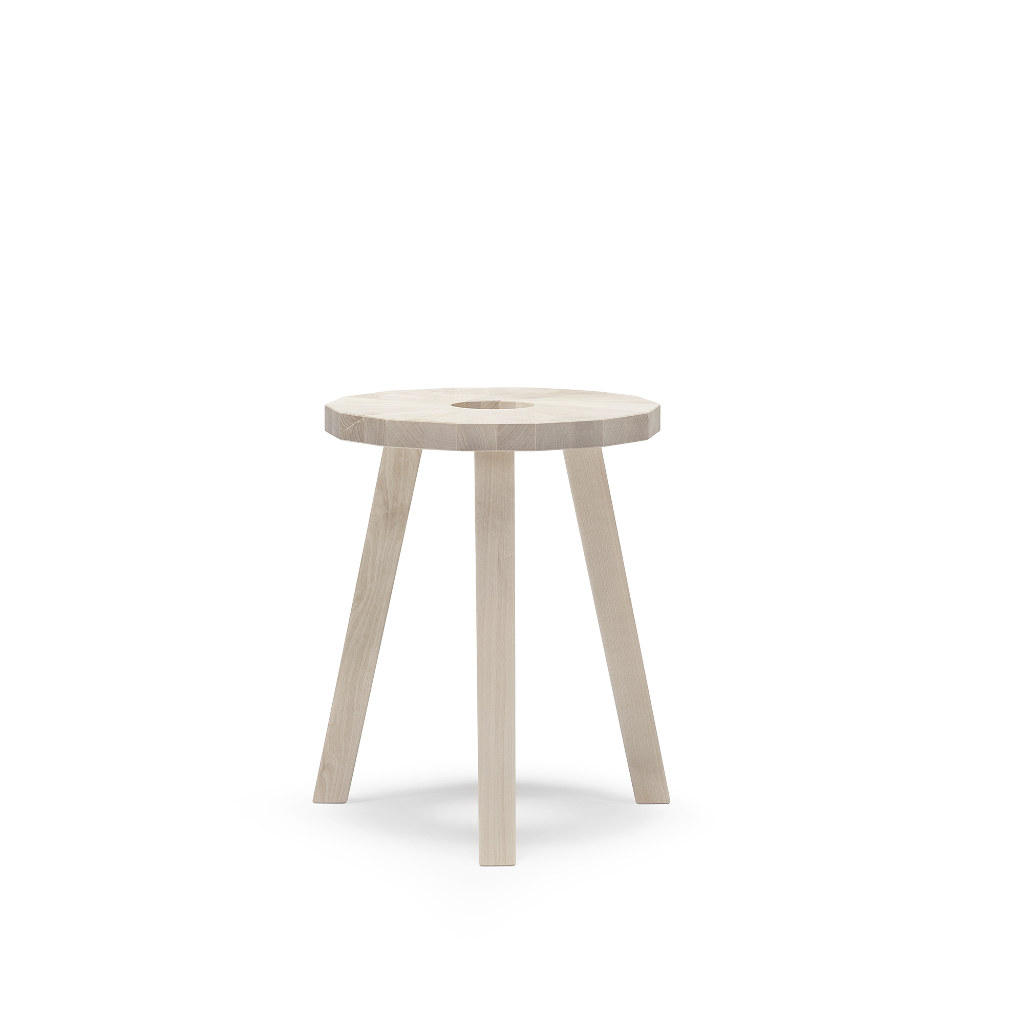 Stolab - Lilla Snåland Pall, Vitolja 5 - Marie-Louise Hellgren - Träfärgad - Trä | Möbler - Stolar Och Pallar | Möbelexperten