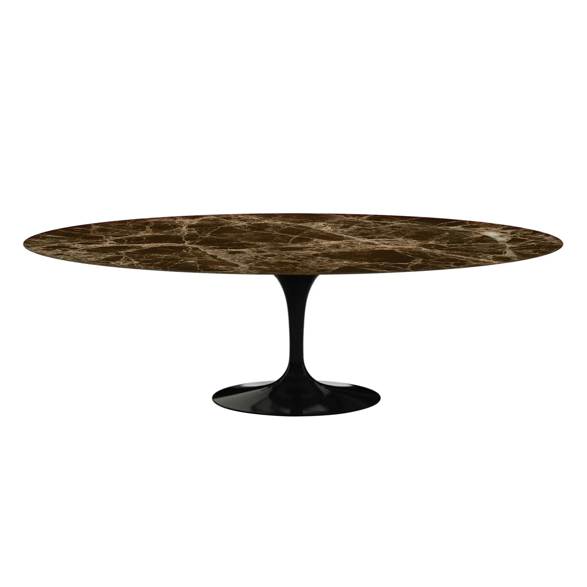 Saarinen Oval matbord 244 cm Black