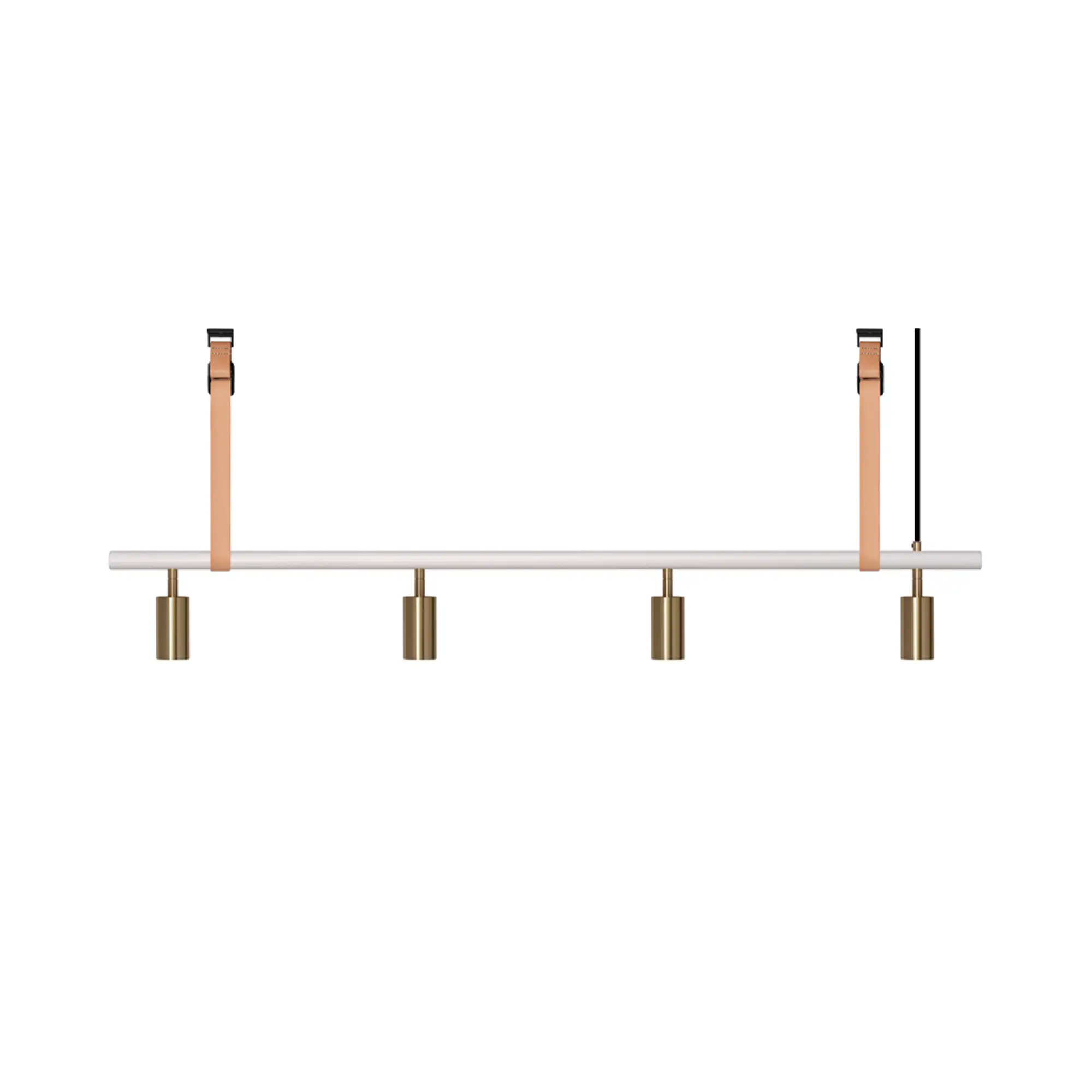 Long John 4 White/Brass