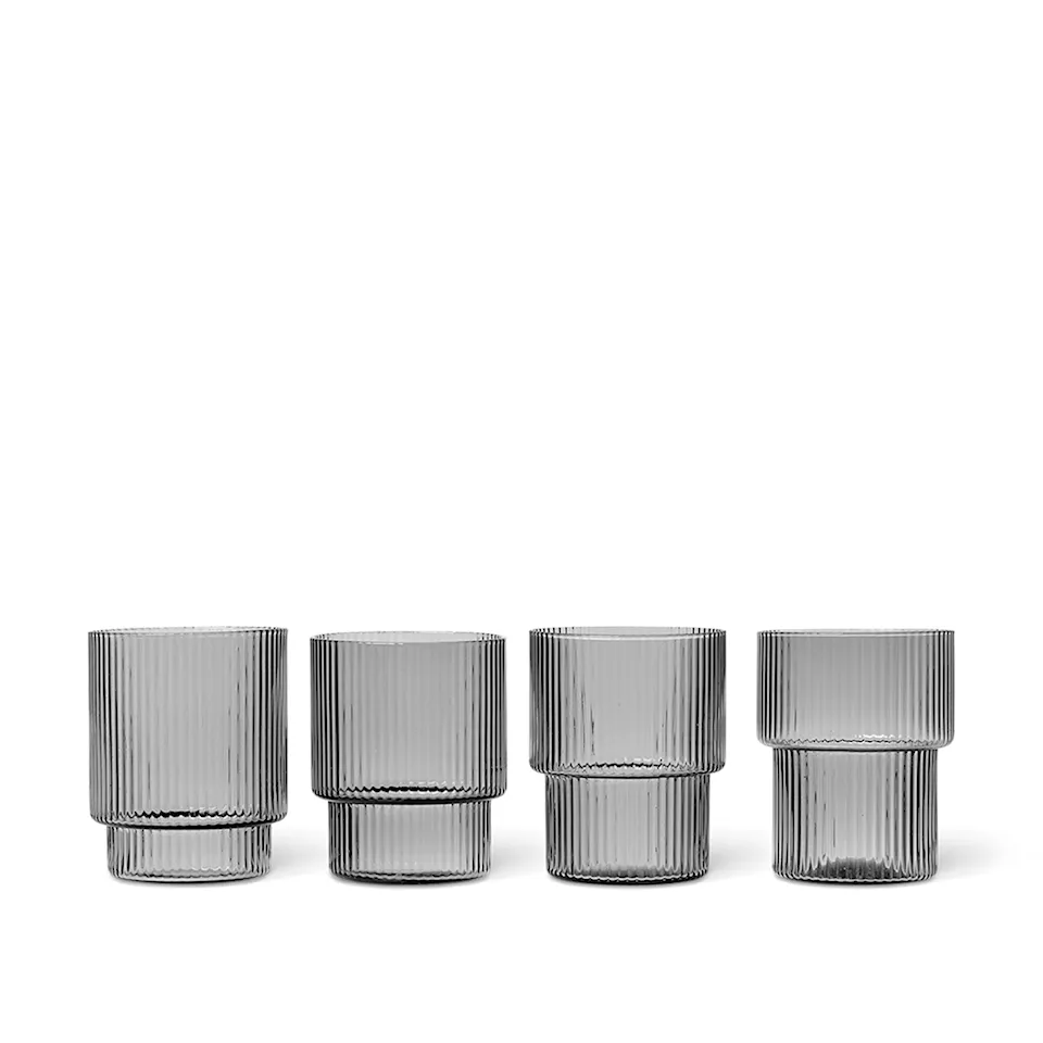Ripple dricksglas 4-pack