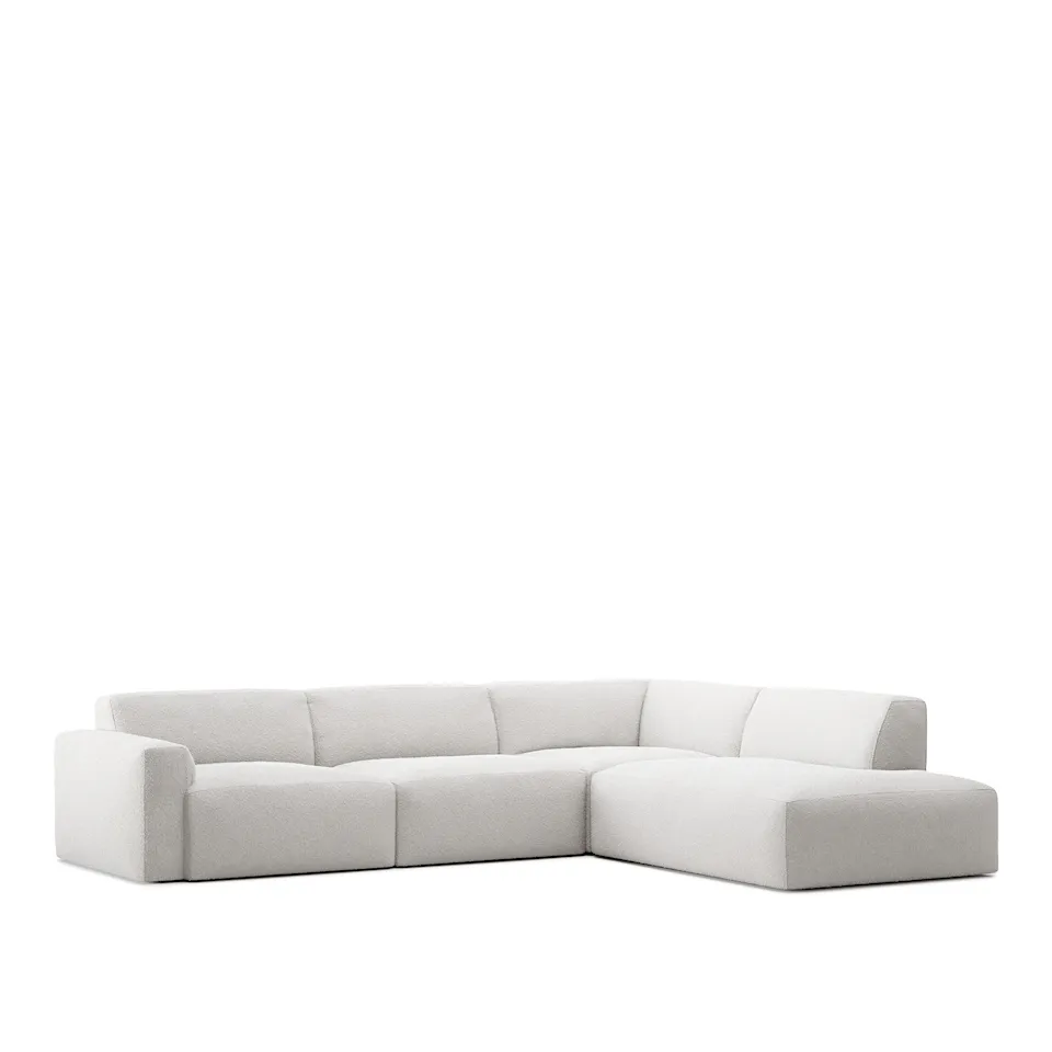 Brick 4-Seater Corner Open End Right