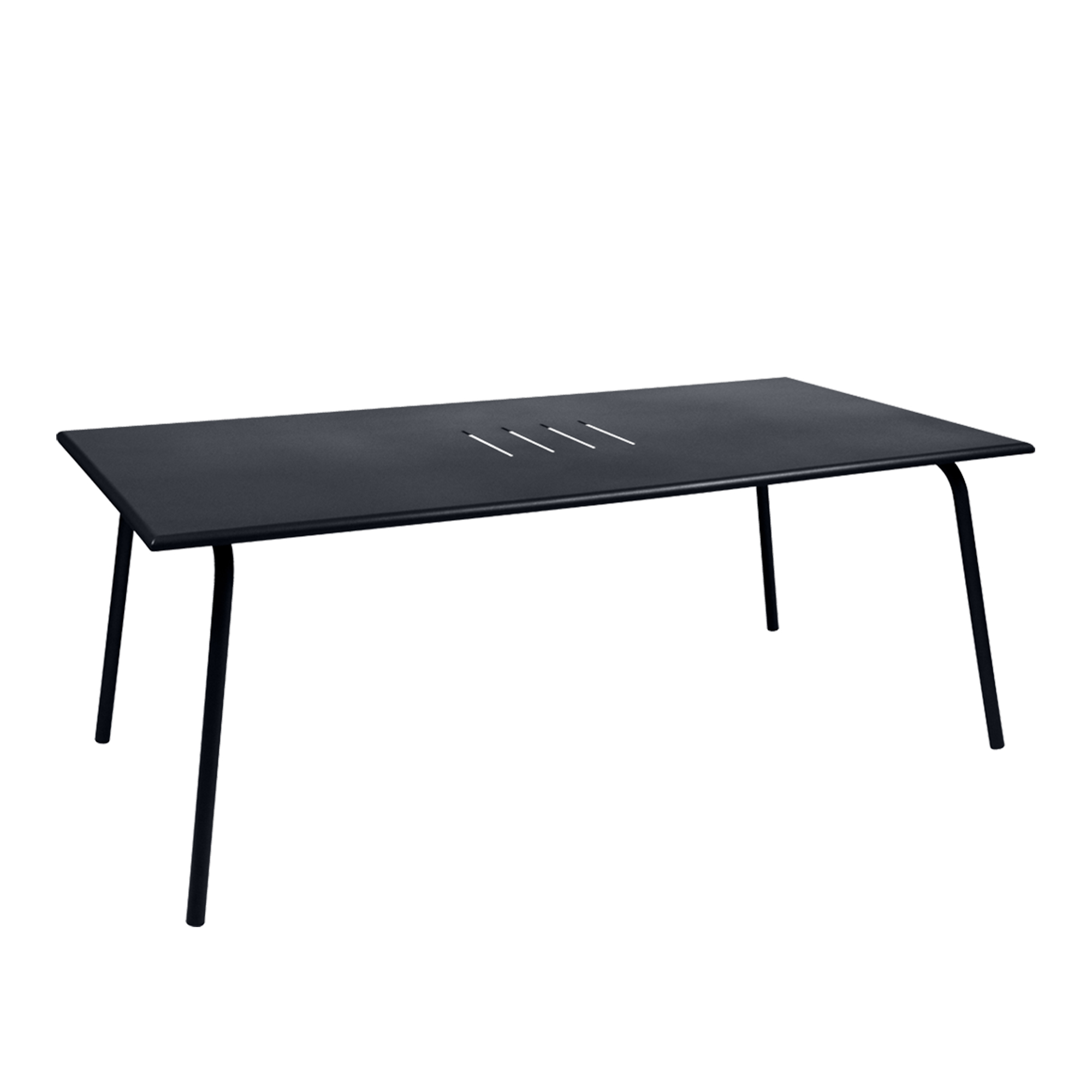 Fermob - Monceau Table 194 x 94 cm, Anthracite - Matbord utomhus - Grå - Metall