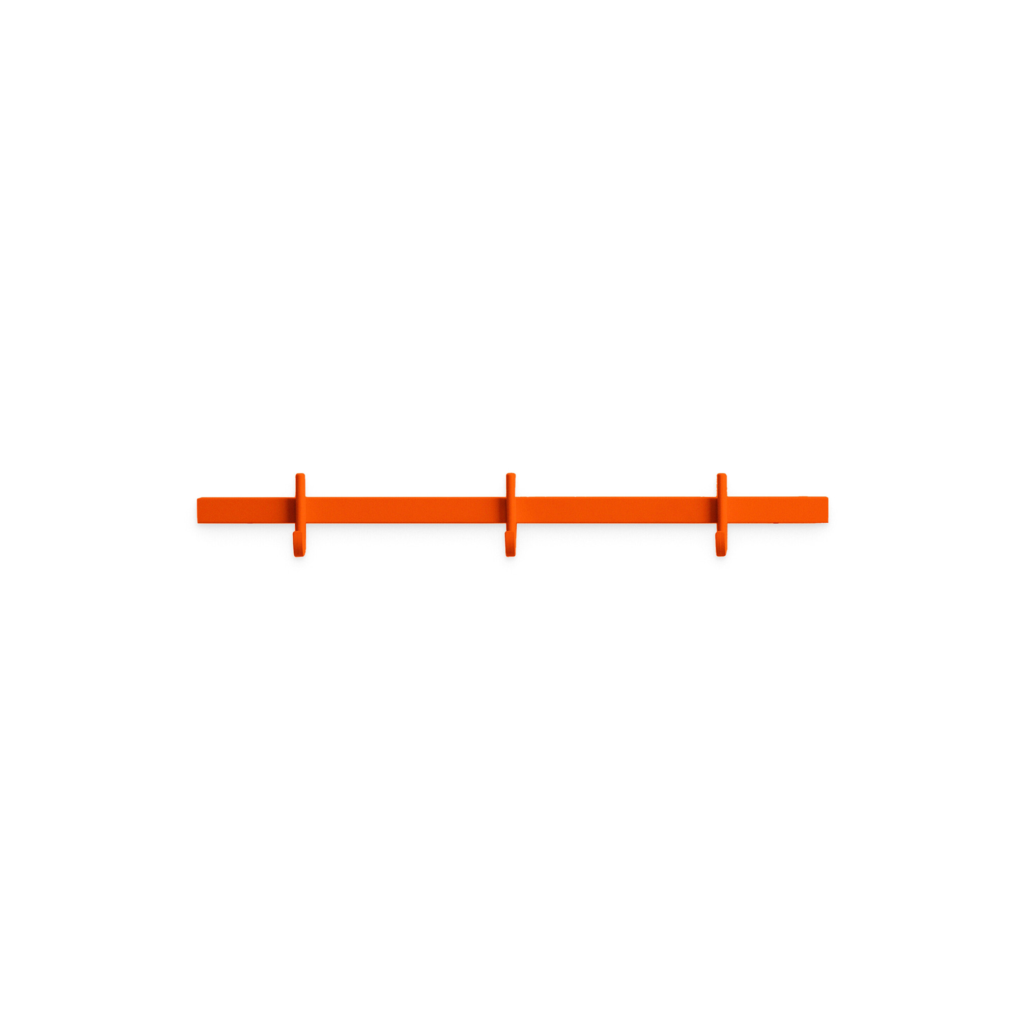 Relief - Hook Rail, Small w41 x d4,7 x h5,2 cm 1-pack 41x5.2x4.7 Orange - Kroker - TAF Studio - Oransje