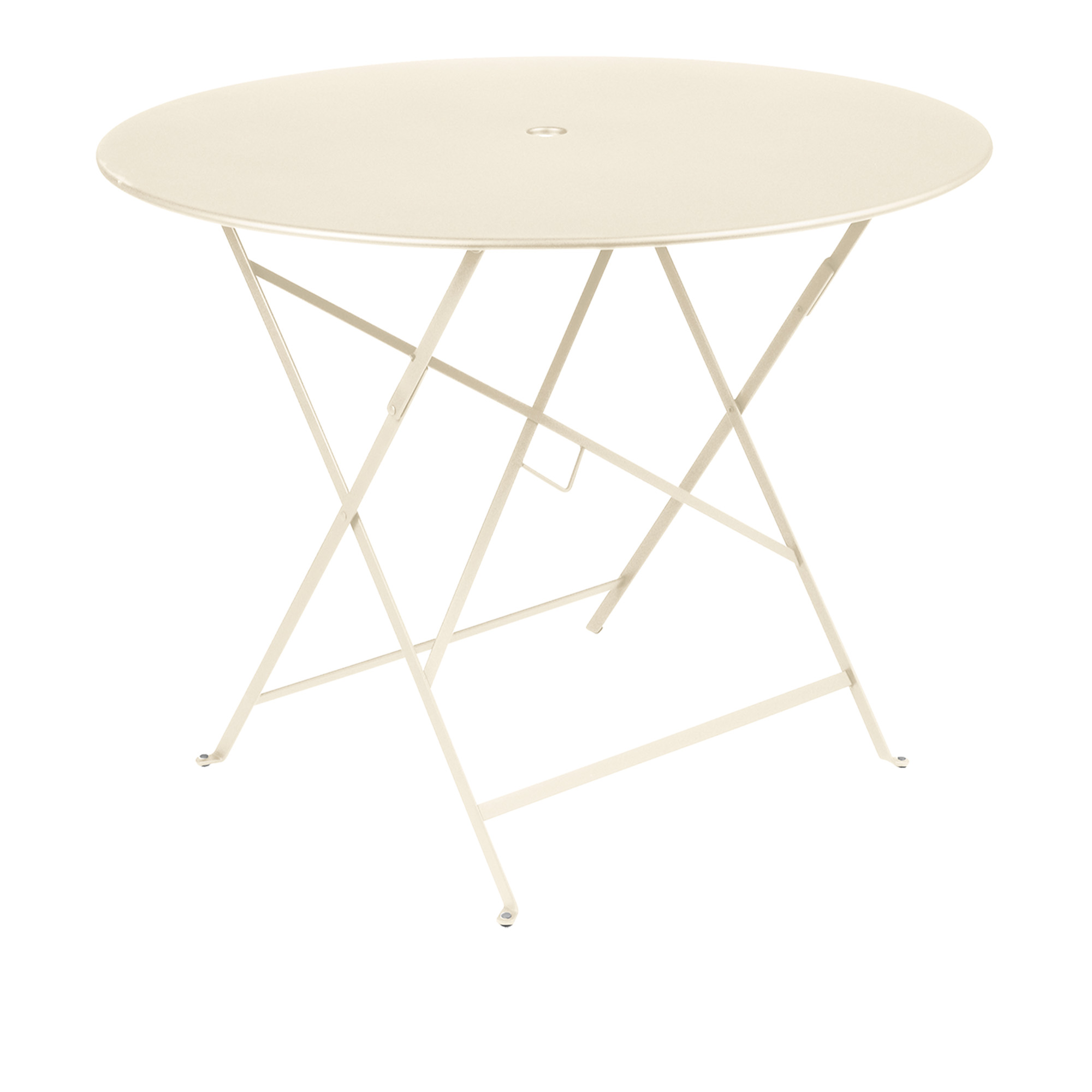 Fermob - Bistro Table &Oslash; 96 cm, Latte Beige - Balkong- och caf&eacute;bord