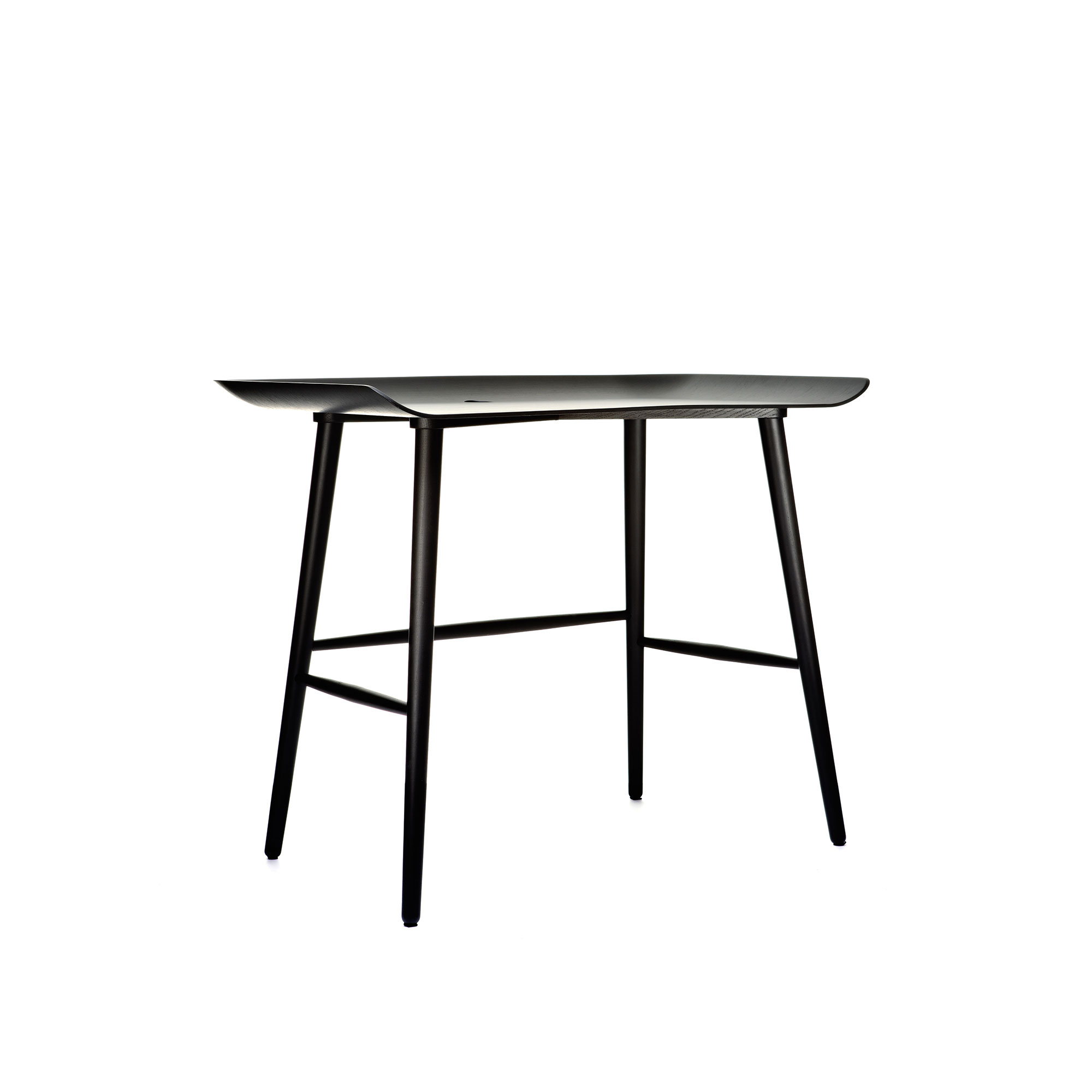 Moooi - Woood - Skrivbord - Marcel Wanders - Svart - Trä