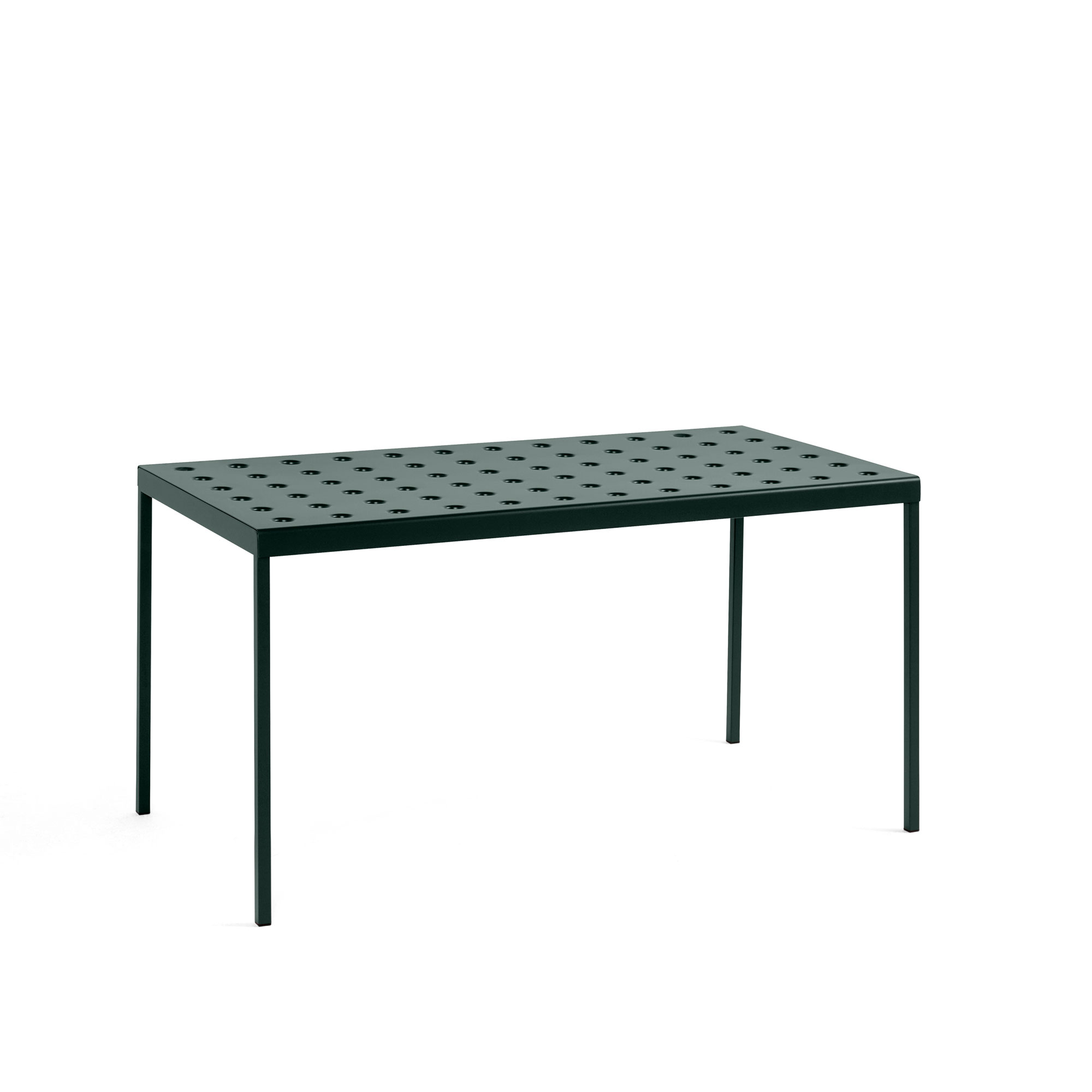 HAY - Balcony Table L144xW76xH74 - Dark forest - Matbord utomhus - Ronan & Erwan Bouroullec - Grön - Metall