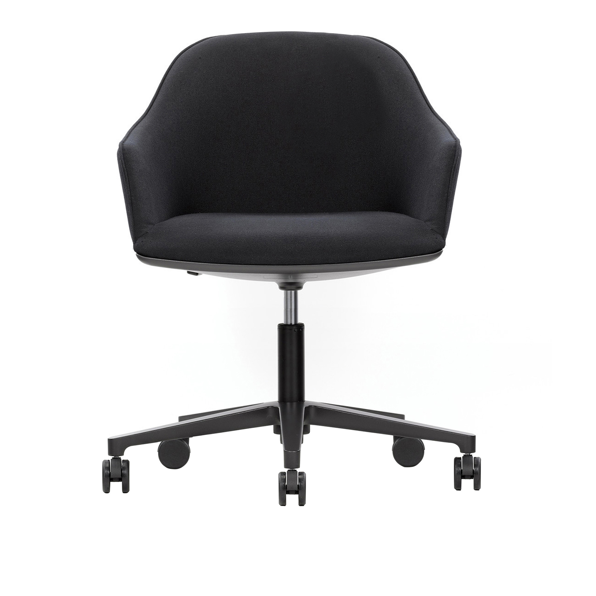 Vitra - Softshell Chair, Polerat, Läder: Kat. L40 - Leather Premium - 63 - Skrivbordsstolar - Ronan & Erwan Bouroullec - Beige