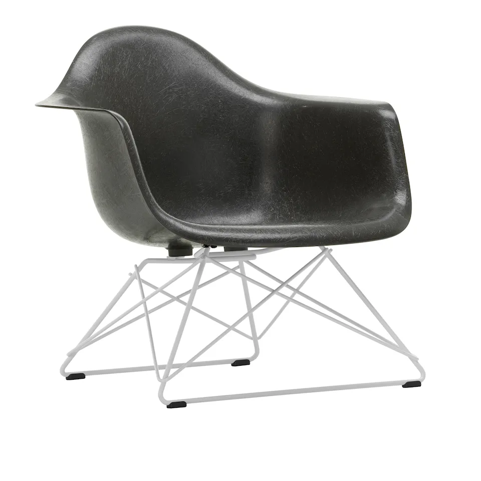 Eames Fiberglass Armchair LAR fåtölj White