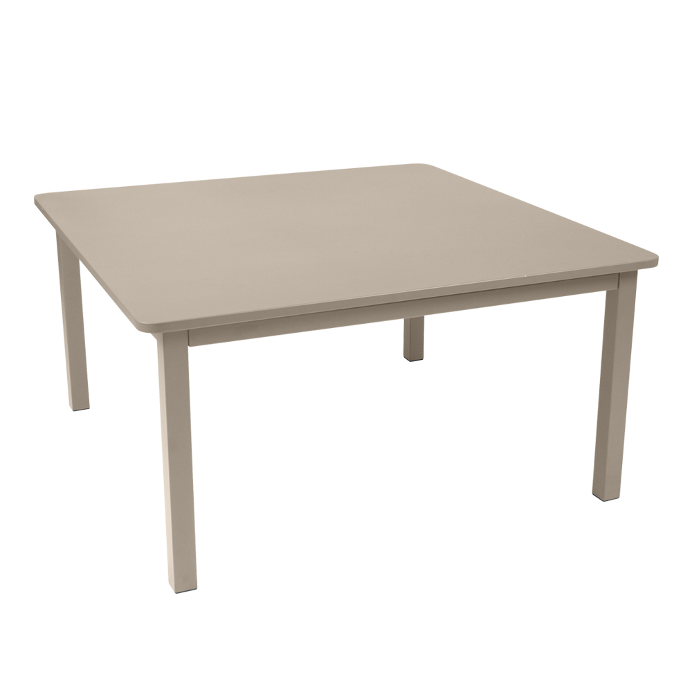 Fermob - Craft Table 143 cm Nutmeg 14 - Matbord utomhus - Beige - Metall