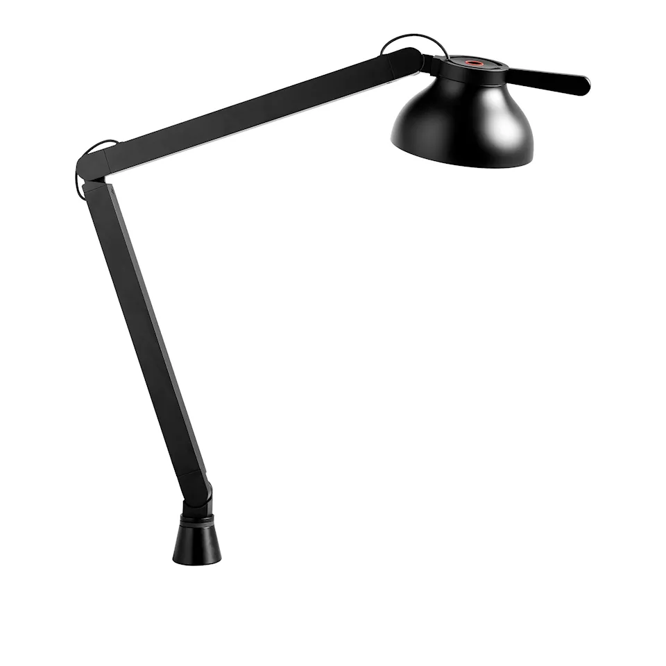 PC Double Arm bordsintegrerad skrivbordslampa