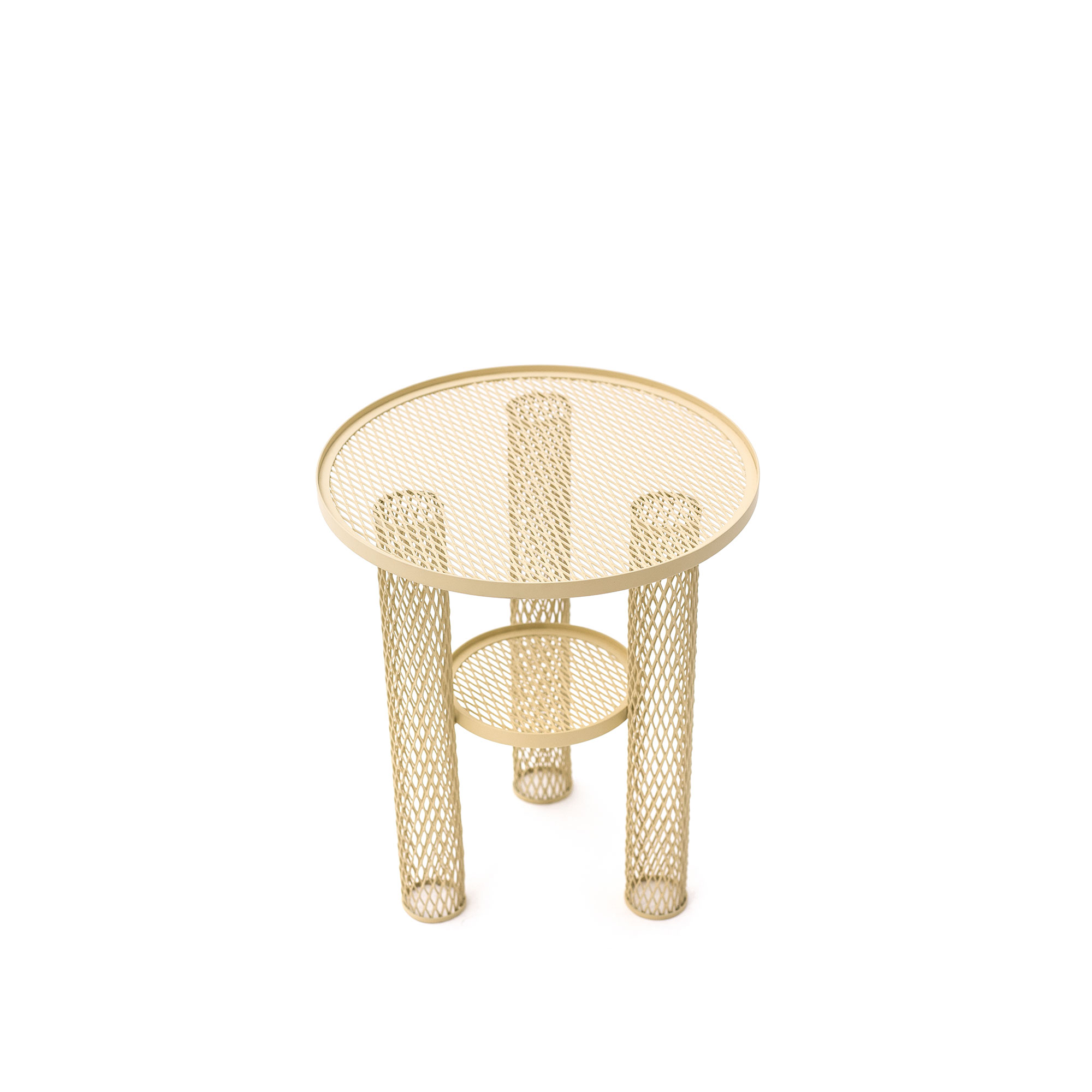 Moroso - Net Side Table, Small,Ink - Sofabord - Benjamin Hubert - Blå - Metall