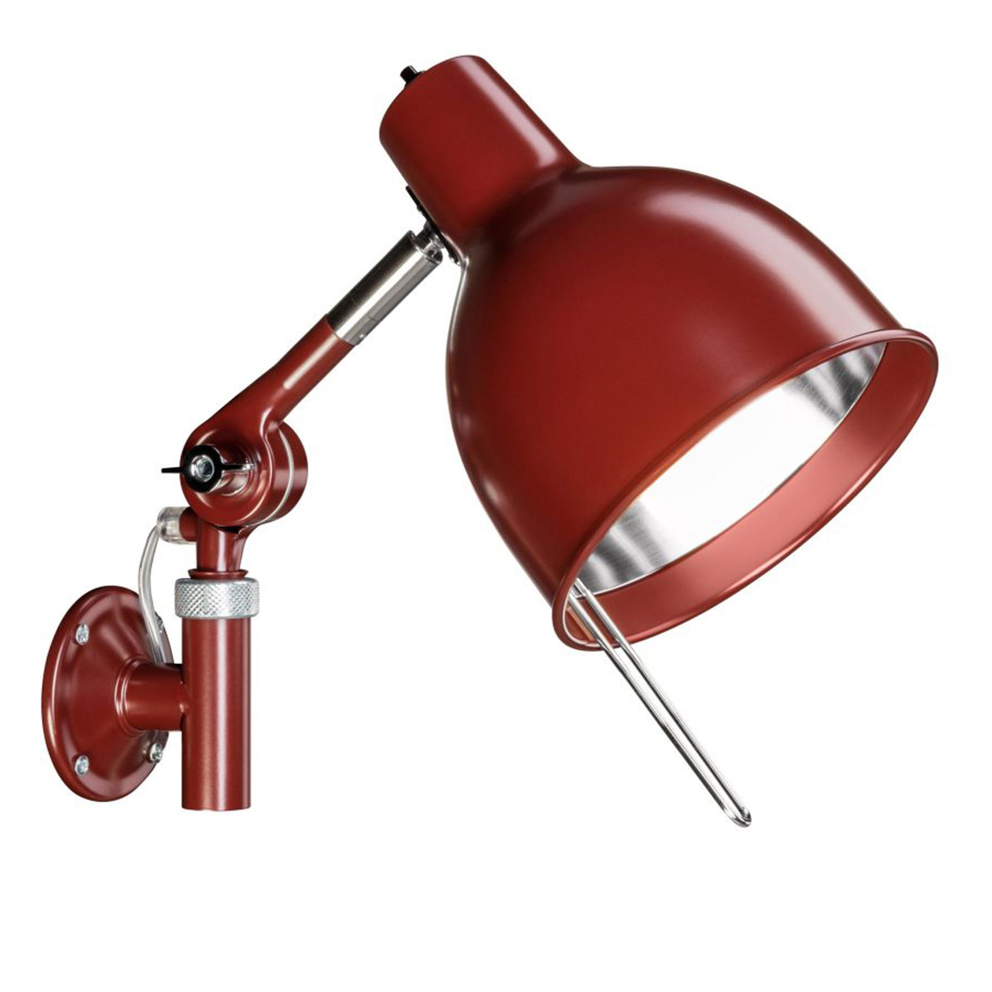 Örsjö Belysning - PJ71 - Oxblod - Sänglampor - Box Arkitekter - Röd | Belysning - Vägg- Och Sänglampor - Sänglampor | Möbelexperten