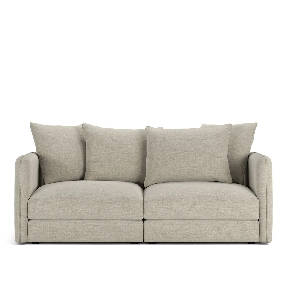 Pavarotti 2-Seater, Removable Cover, Cushion Variant 01, Sienna 102
