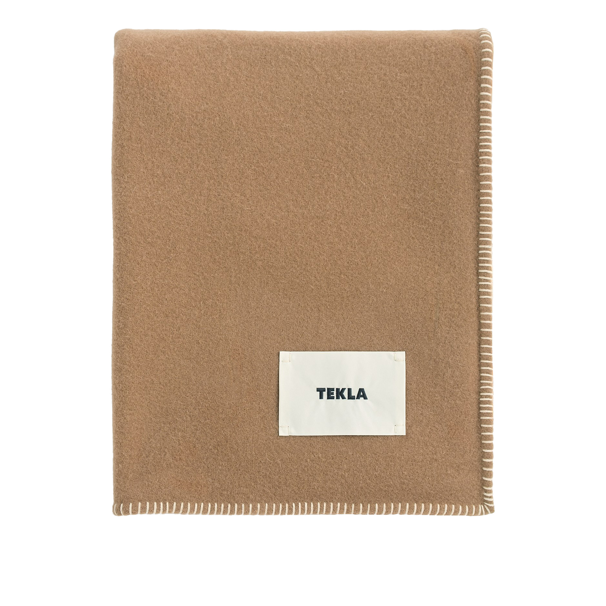 Tekla - Blanket Solid Oak - Plädar och filtar - Brons | Textilier - Plädar Och Prydnadskuddar - Plädar Och Filtar | Möbelexperten