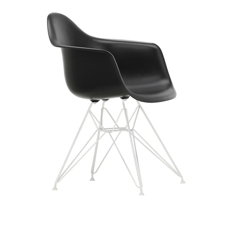 Eames RE Plastic Armchair DAR matstol White