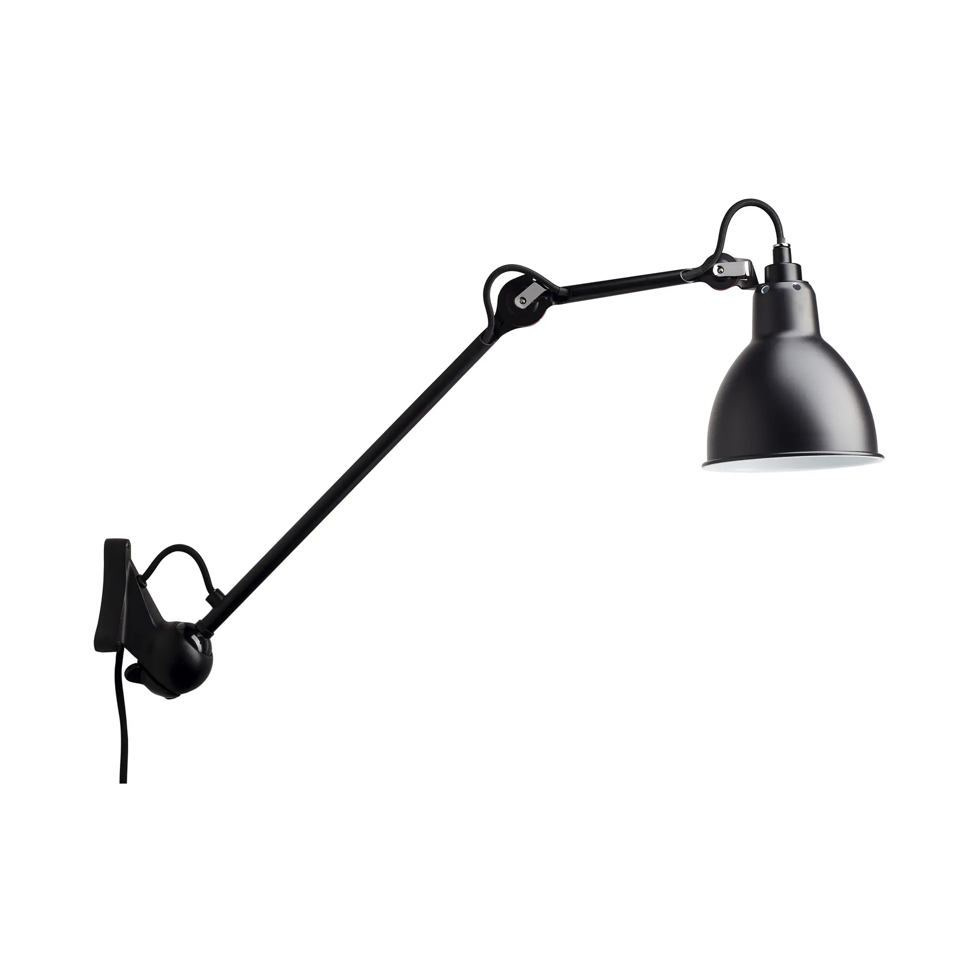 Lampe Gras No222 - Round - Svart bas