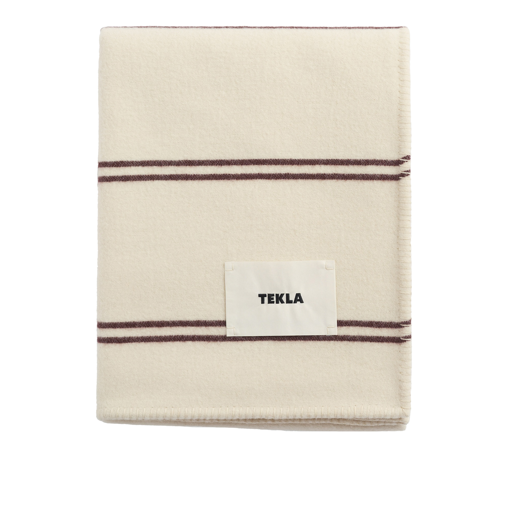 Tekla - Blanket Stripes Ruck Stripes - Plädar och filtar - Vit | Textilier - Plädar Och Prydnadskuddar - Plädar Och Filtar | Möbelexperten