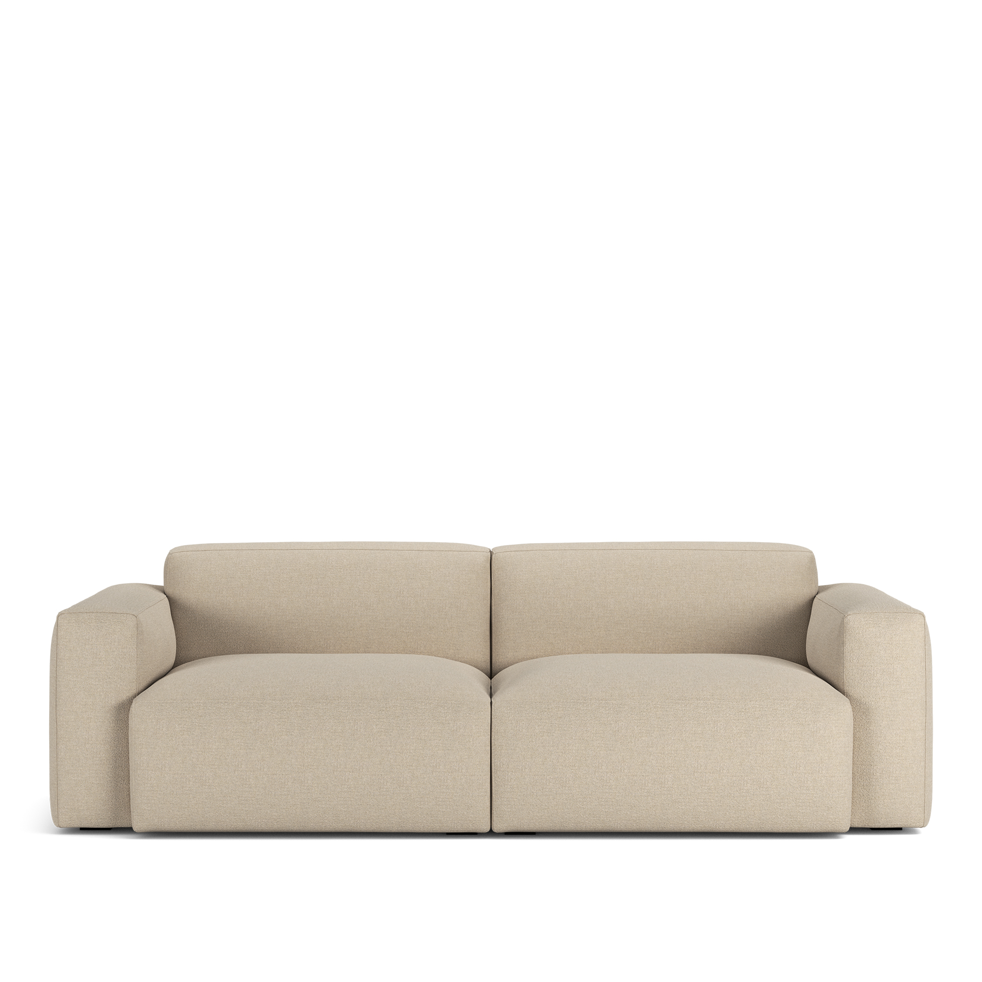 NOGA - Brick 2-Seater Sofa Lario 107 Removable Upholstery - Soffor