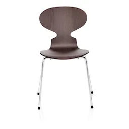 3101 Myran stol Clear Lacquered Veneer Chrome