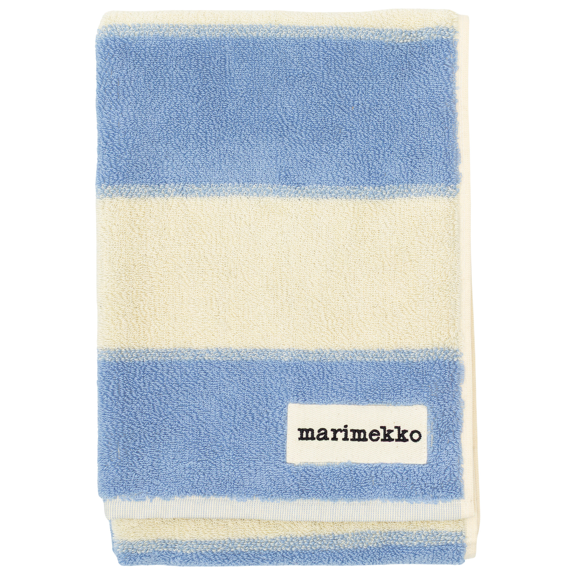 Marimekko - Galleria Hand Towel 50 x 100 cm Lt.Blue Melon - Handdukar och badlakan - Vuokko Eskolin-Nurmesniemi | Textilier - Badrumstextilier - Handdukar Och Badlakan | Möbelexperten