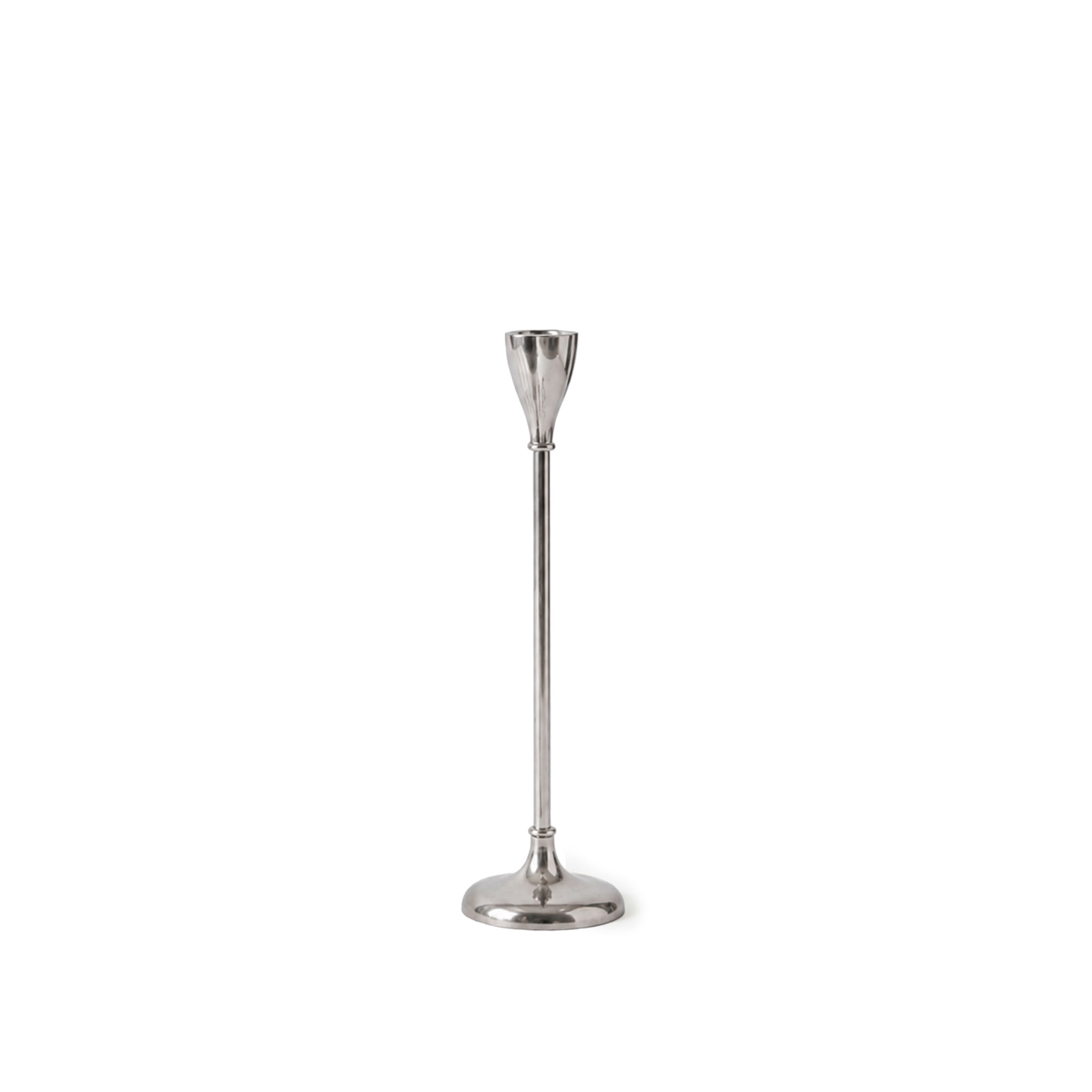 Tinted Objects - Lupia ljusstake 25 cm tenn - Ljusstakar - Silver - Metall