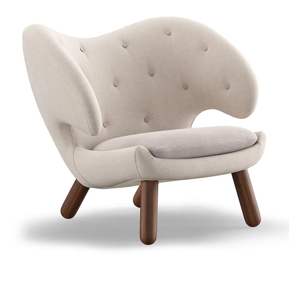 Pelican fåtölj Walnut