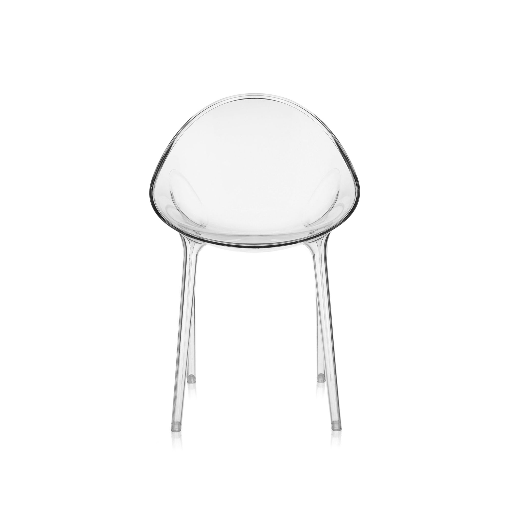 Kartell - Mr. Impossible 5840 - Crystal - Matstolar - Eugeni Quitllet,Philippe Starck - Transparent - Plast